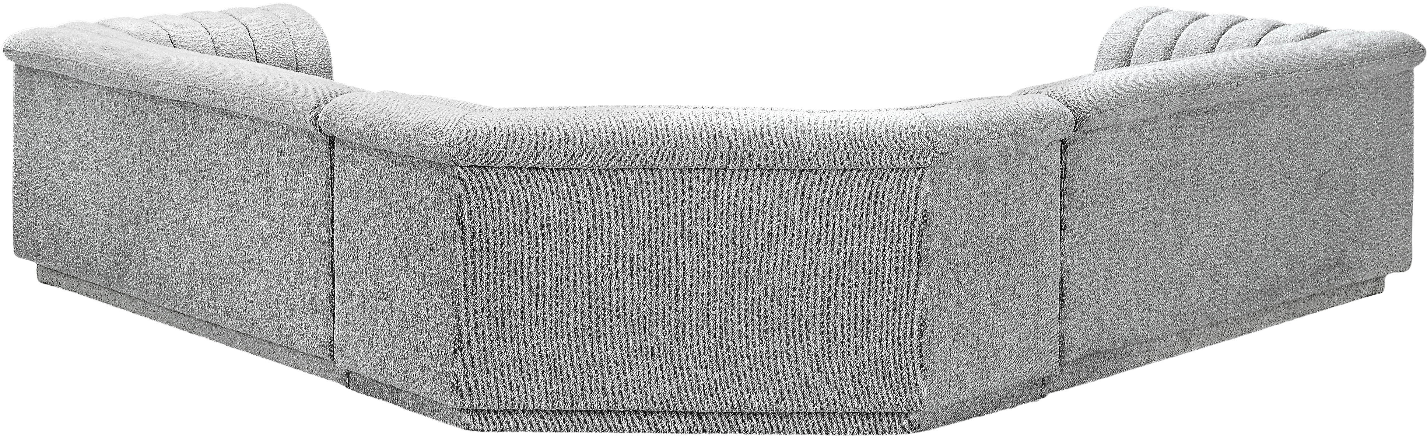 Cascade - Boucle Modular Sectional - Gray