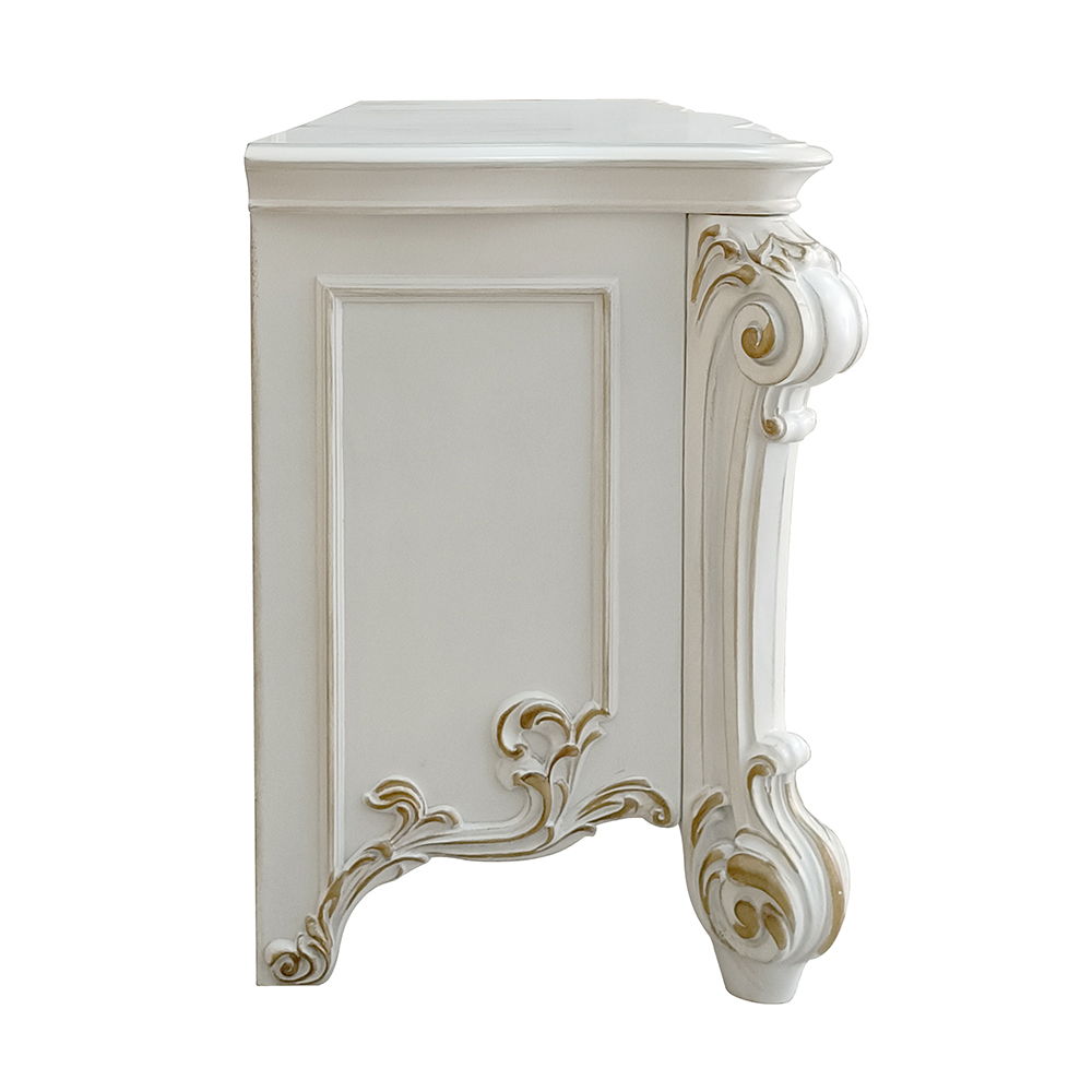 Vendome - Vanity Desk - Antique Pearl, white, view 2