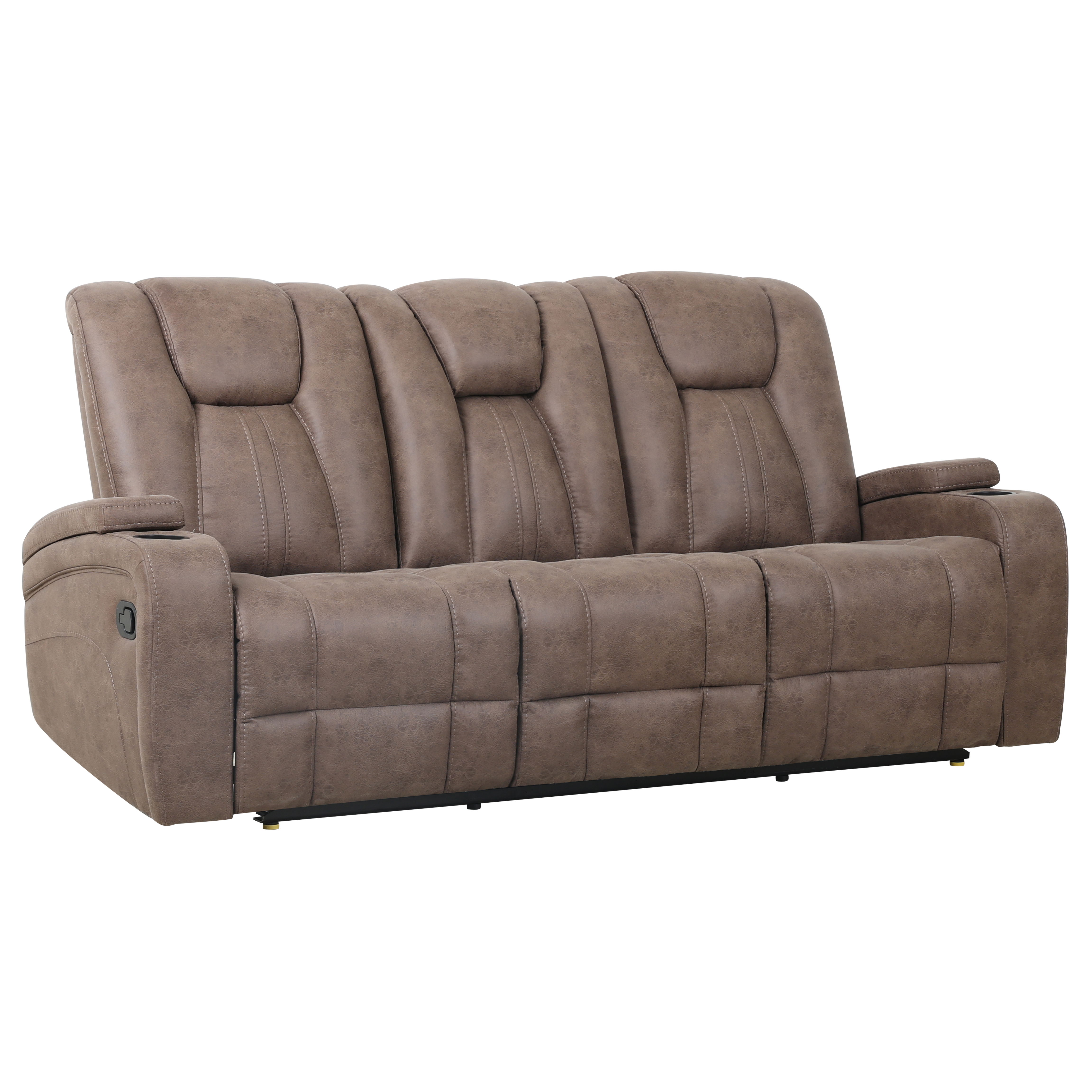 Marlow - 3 Piece Manual Reclining Set - Sand