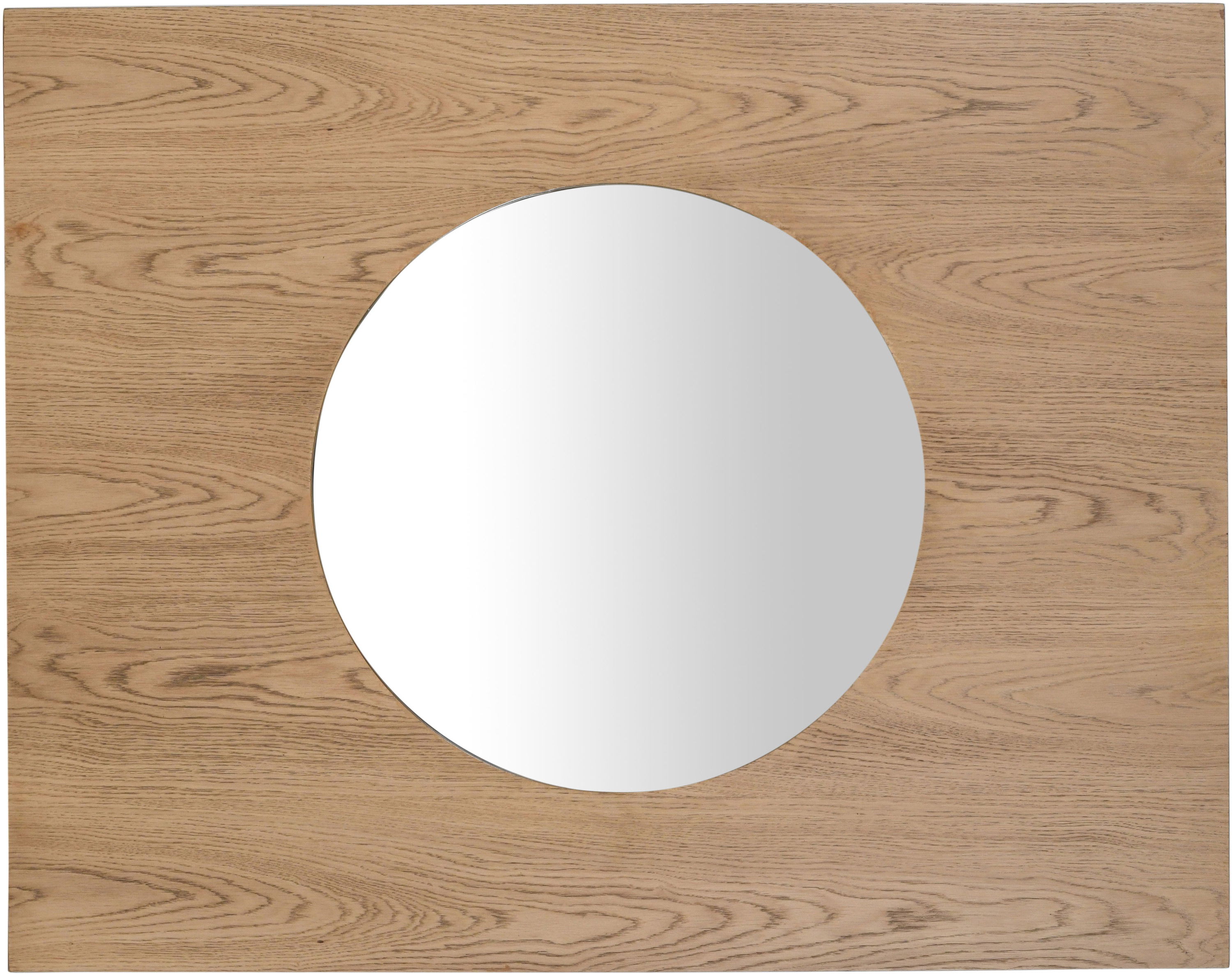 Optic - Oak Wood Frame Mirror - Natural