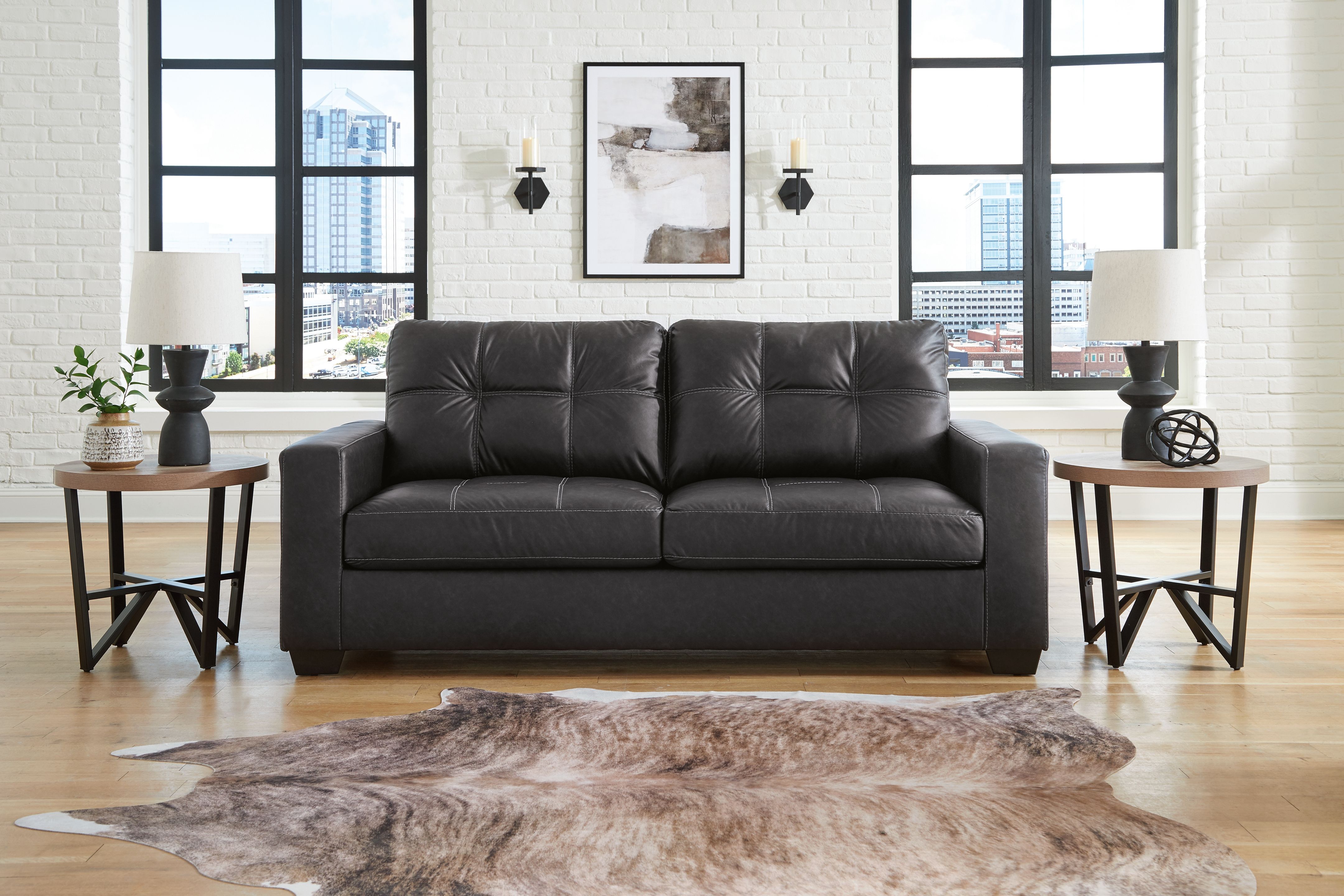 Ashley Furniture Barlin Mills - Sofa - Carbon - Image 2