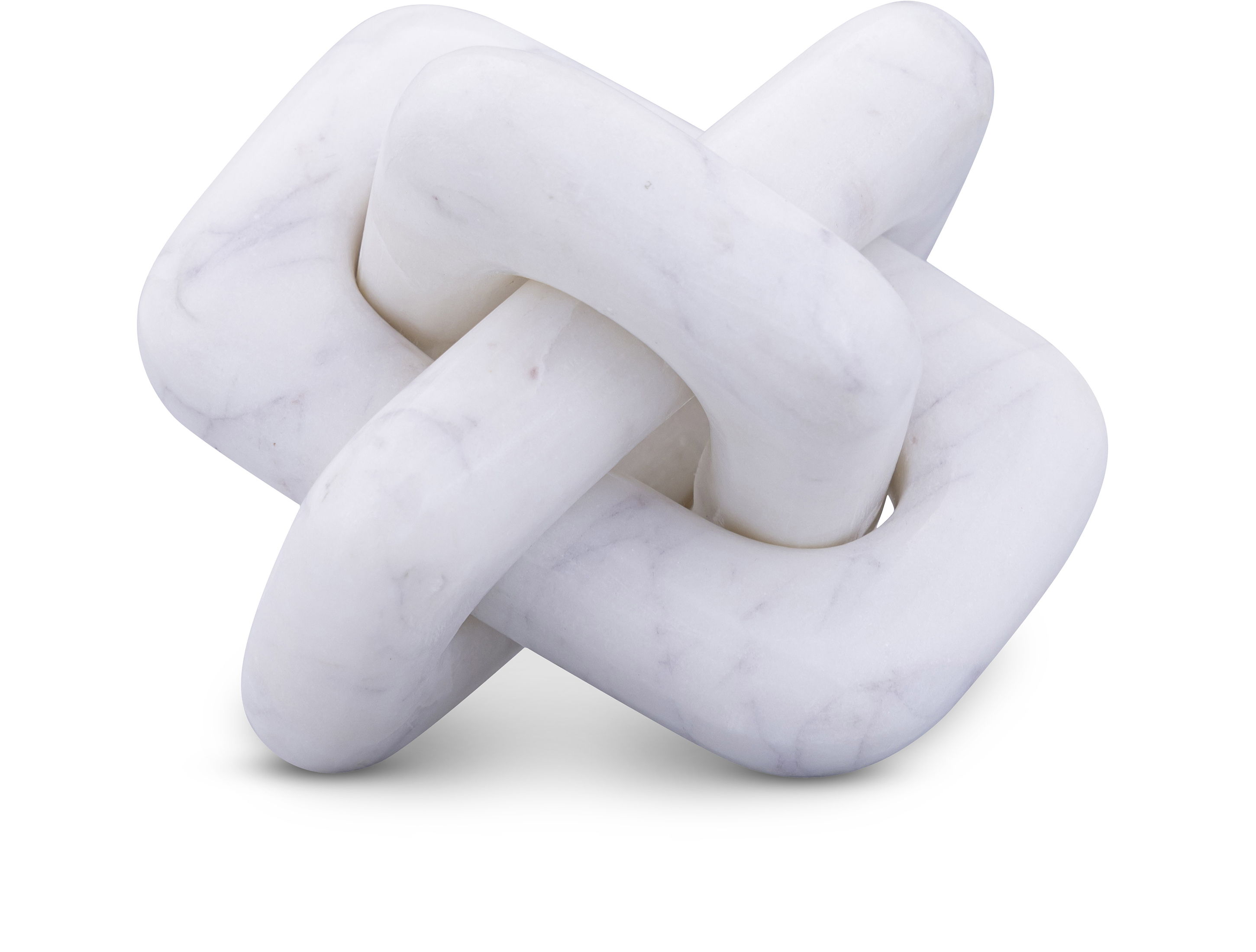 Bond - Marble Decorative Knot - White