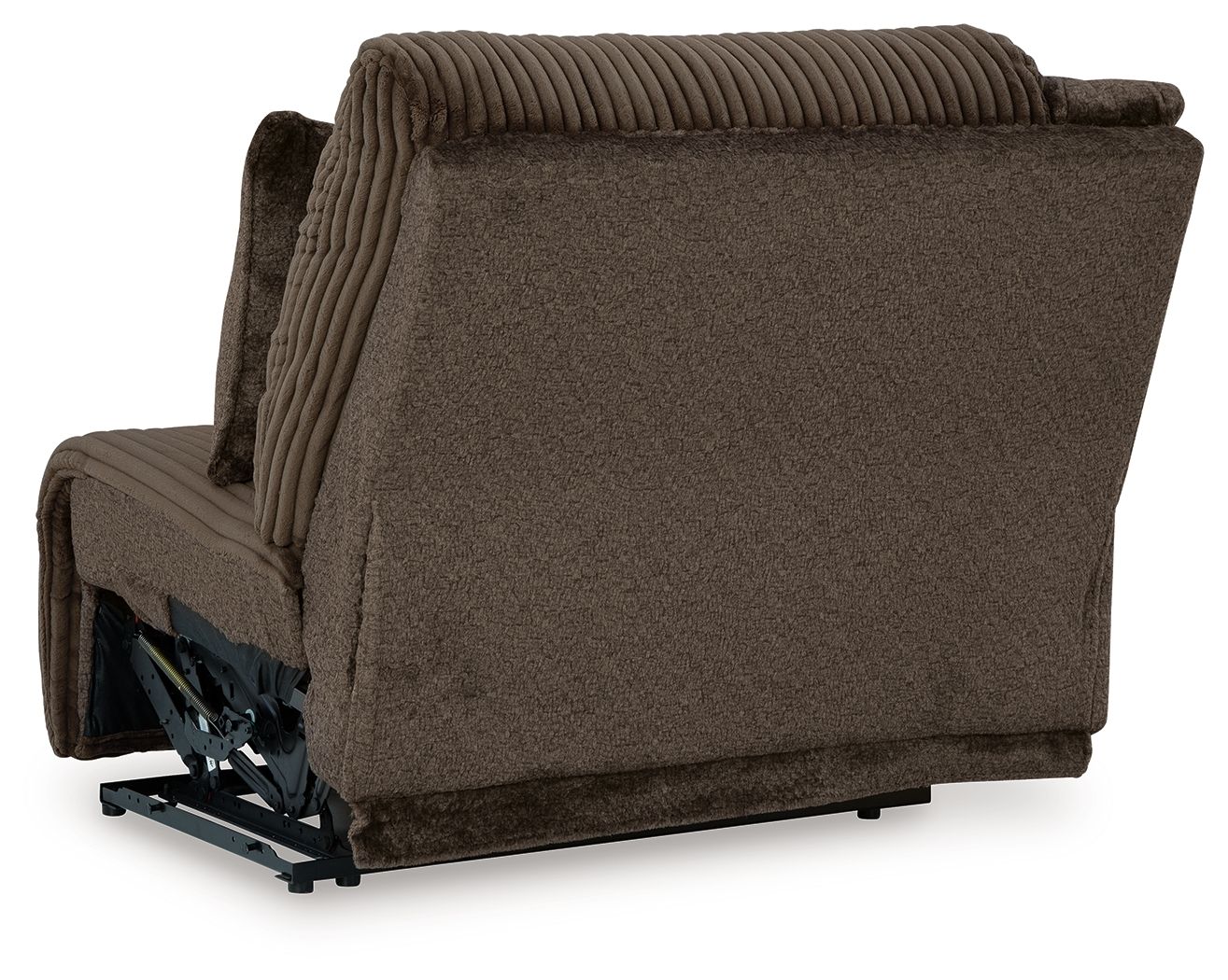 Ashley Furniture Top Tier - 3-Piece Reclining Sectional With Raf Press Back Chaise - Chocolate - Image 14