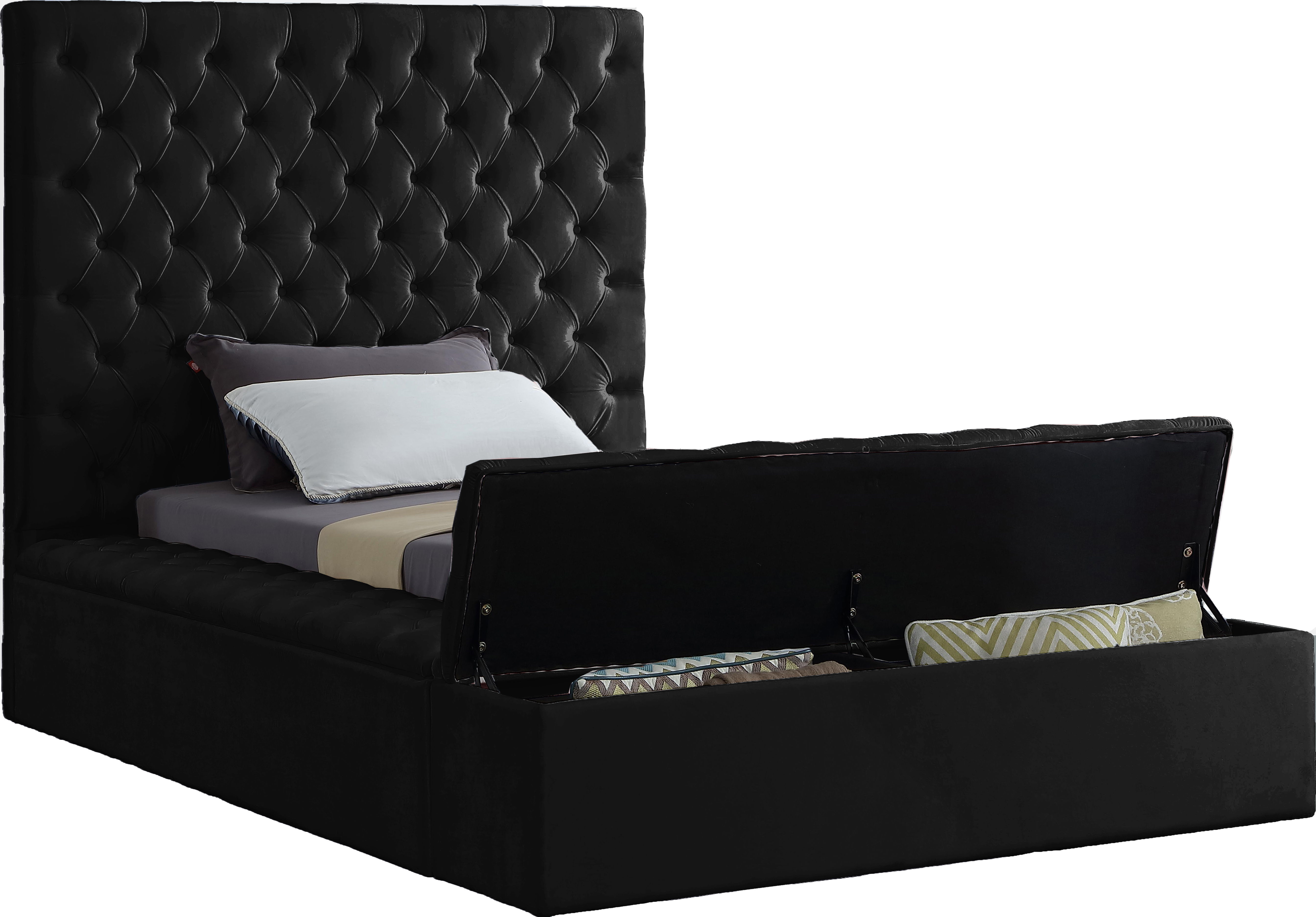Bliss - Twin Bed - Black