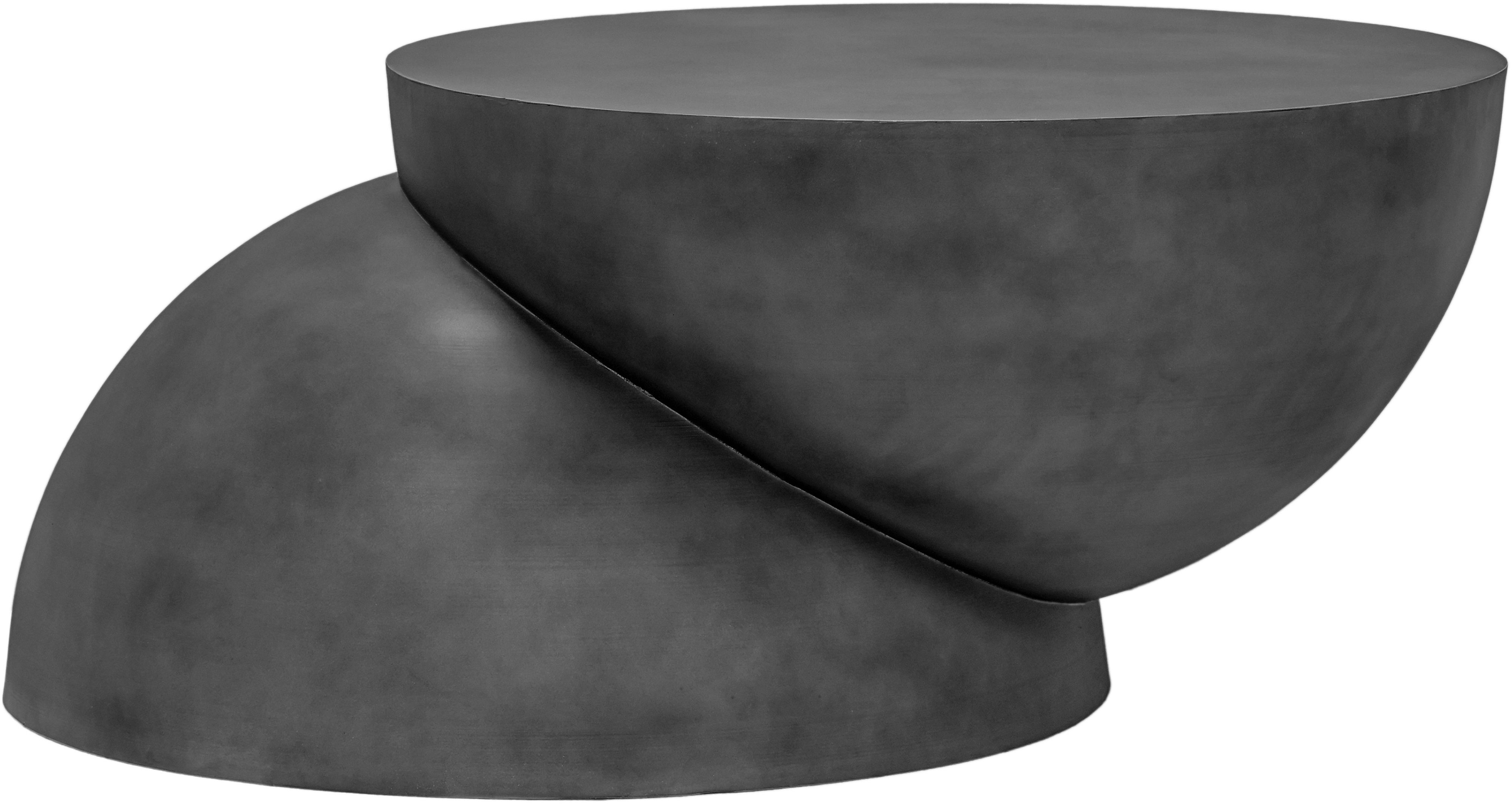 Boulder - Iron Coffee Table - Black