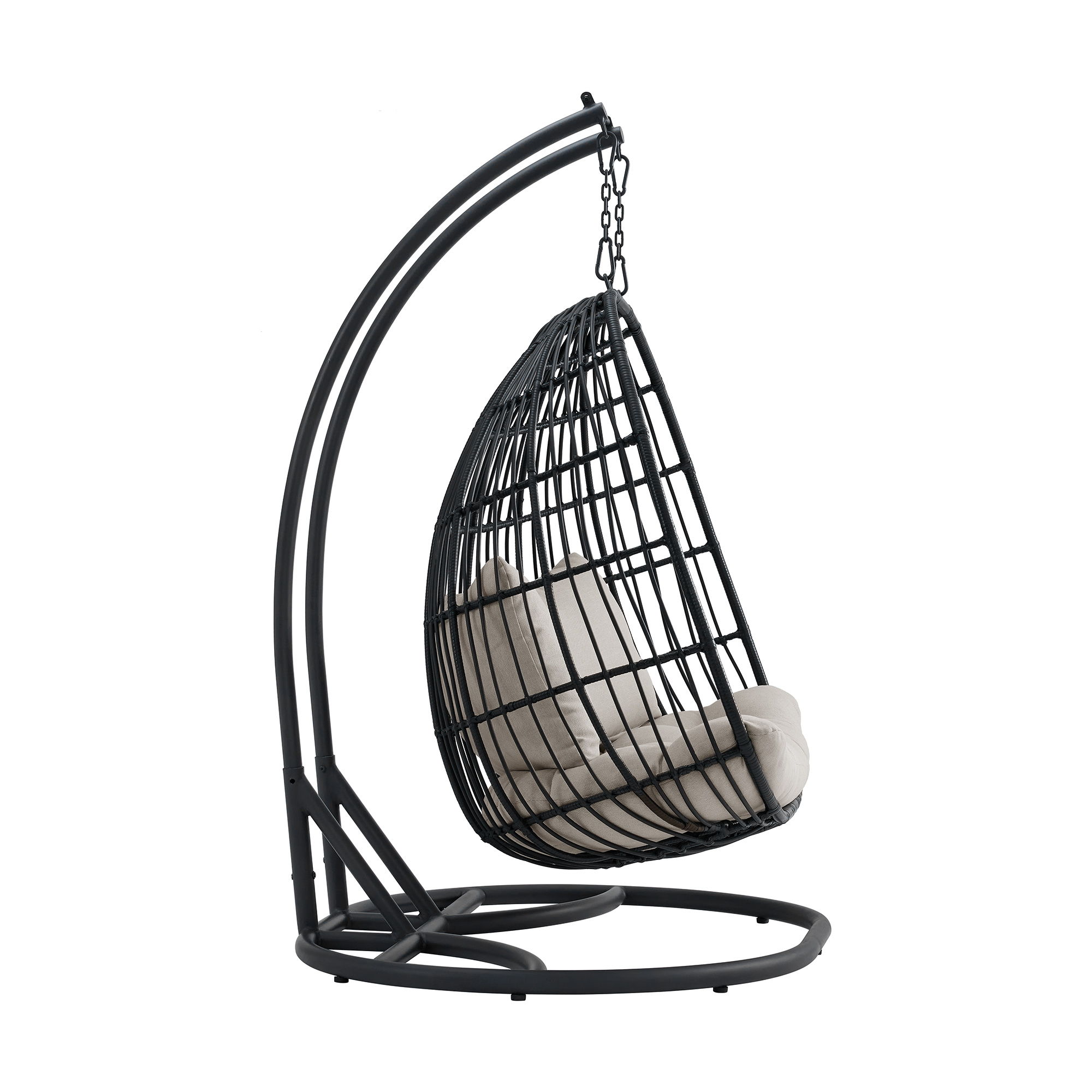 Playa - Double Swing Chair Complete - Dark Gray