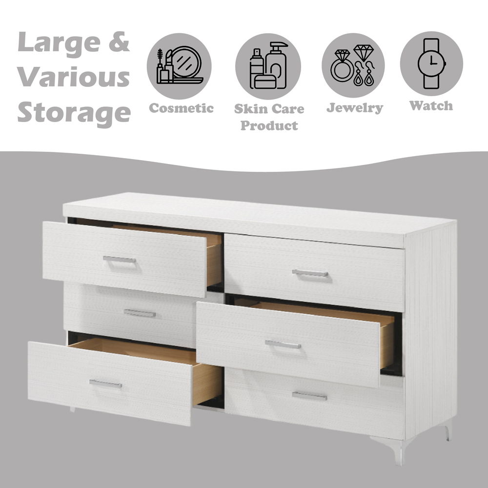 Casilda - Dresser - White, white, view 6