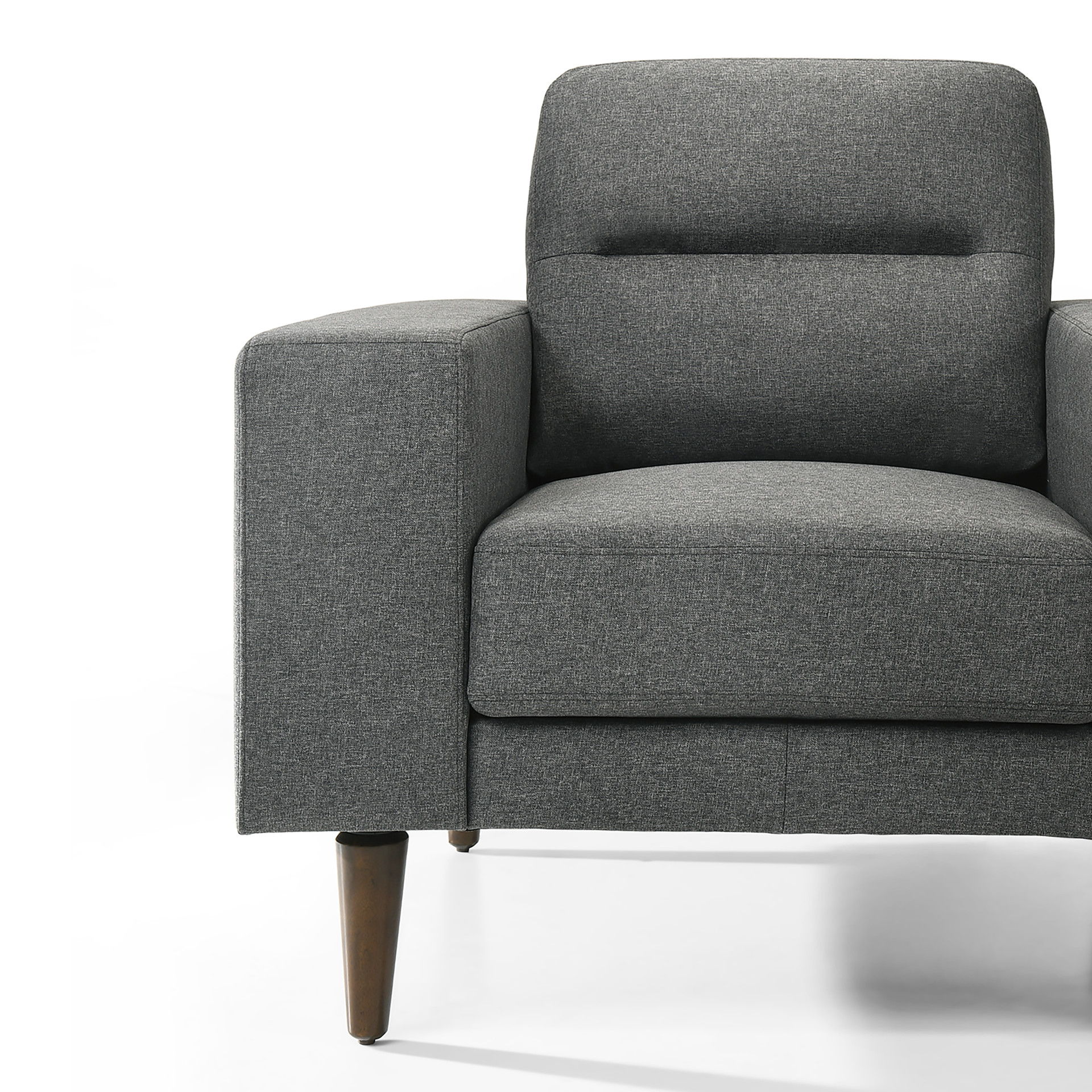 Vale - Chair - Gray, dark gray, view 5