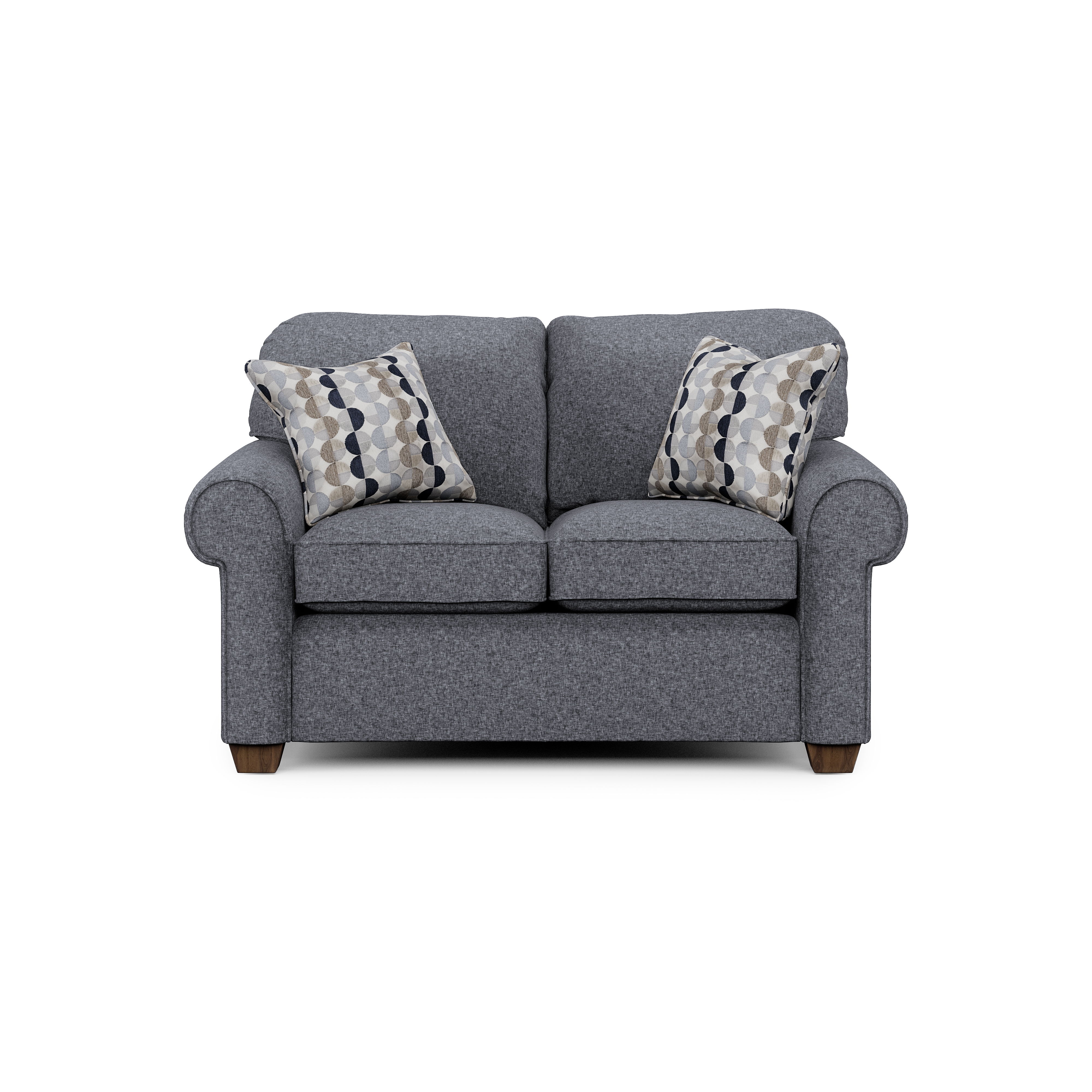 Thornton - Fabric Loveseat, gray, view 5