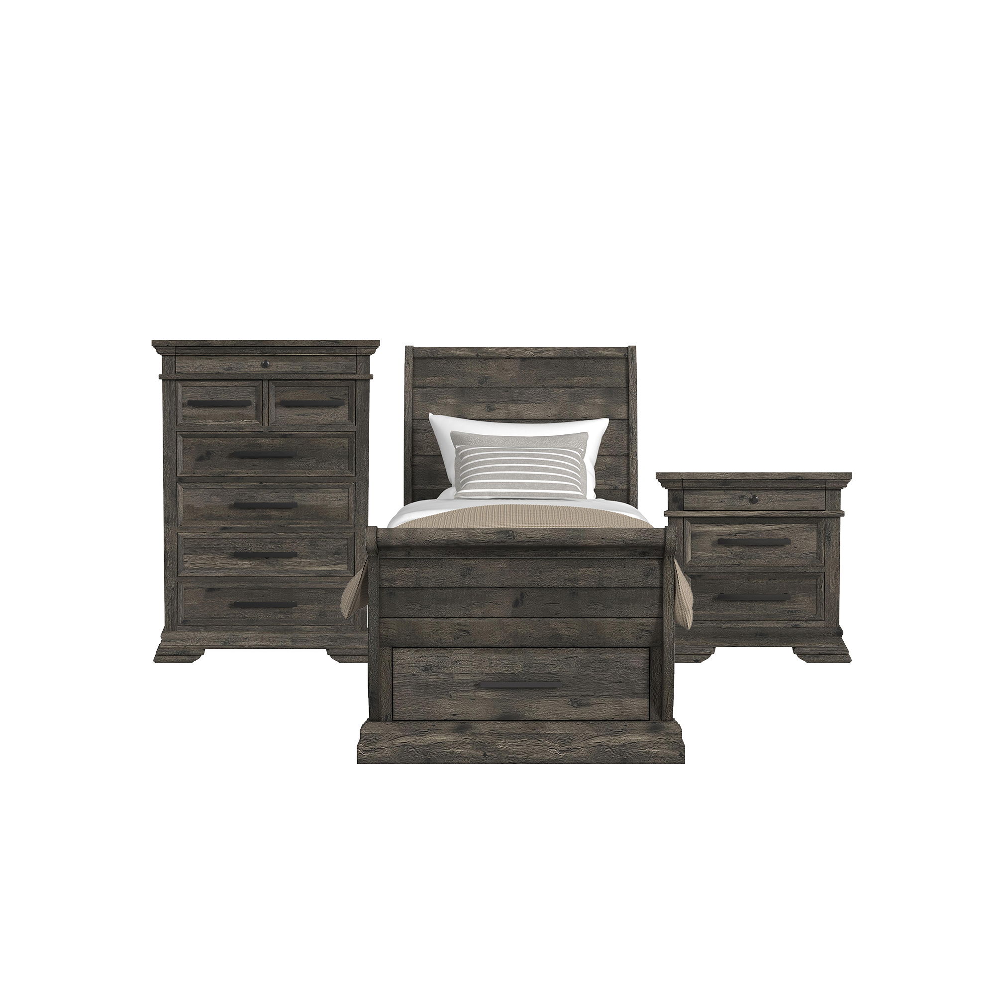 Twin · 3 Pc · Bedroom Set
