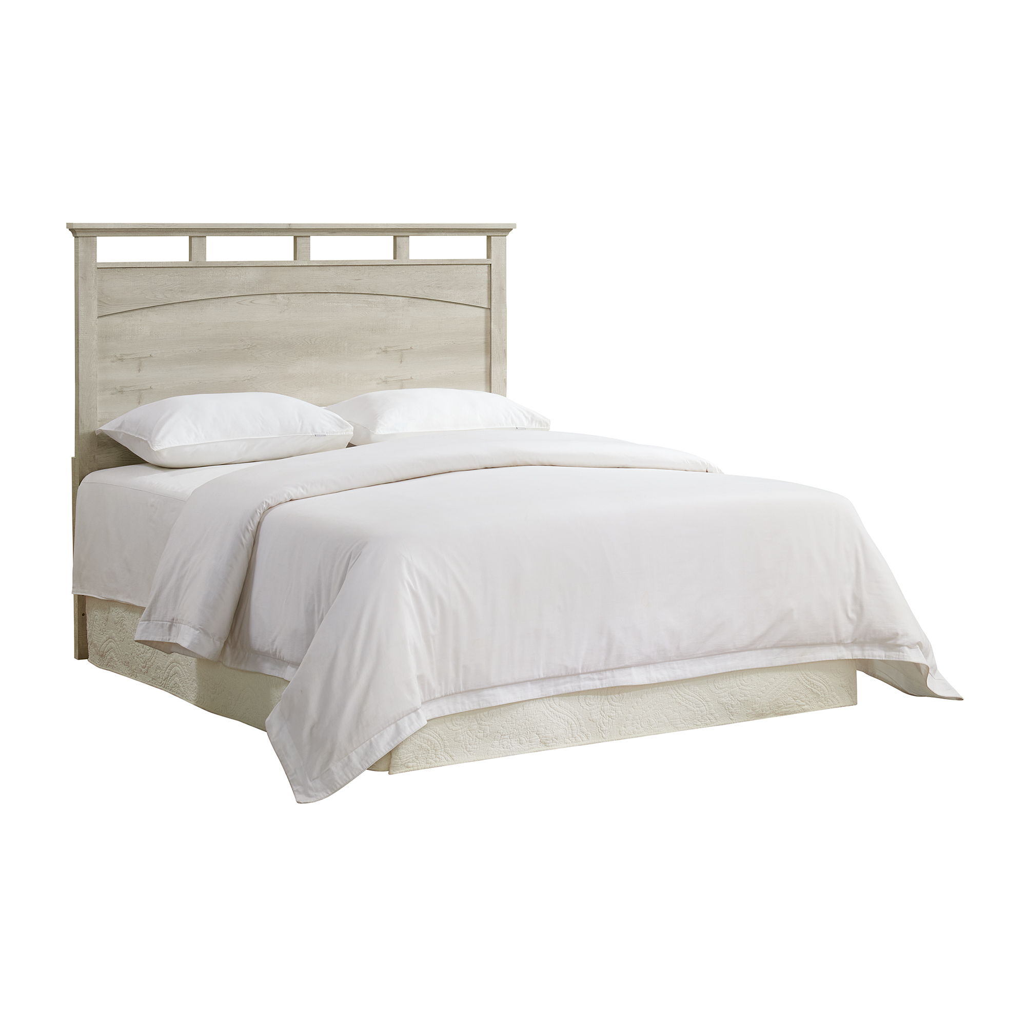 Matias - Bedroom Set & Queen / Full Headboard, Dresser, Mirror & Nightstand - White