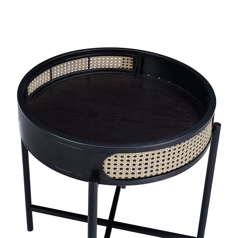 Colson - End Table - Black, black, view 2