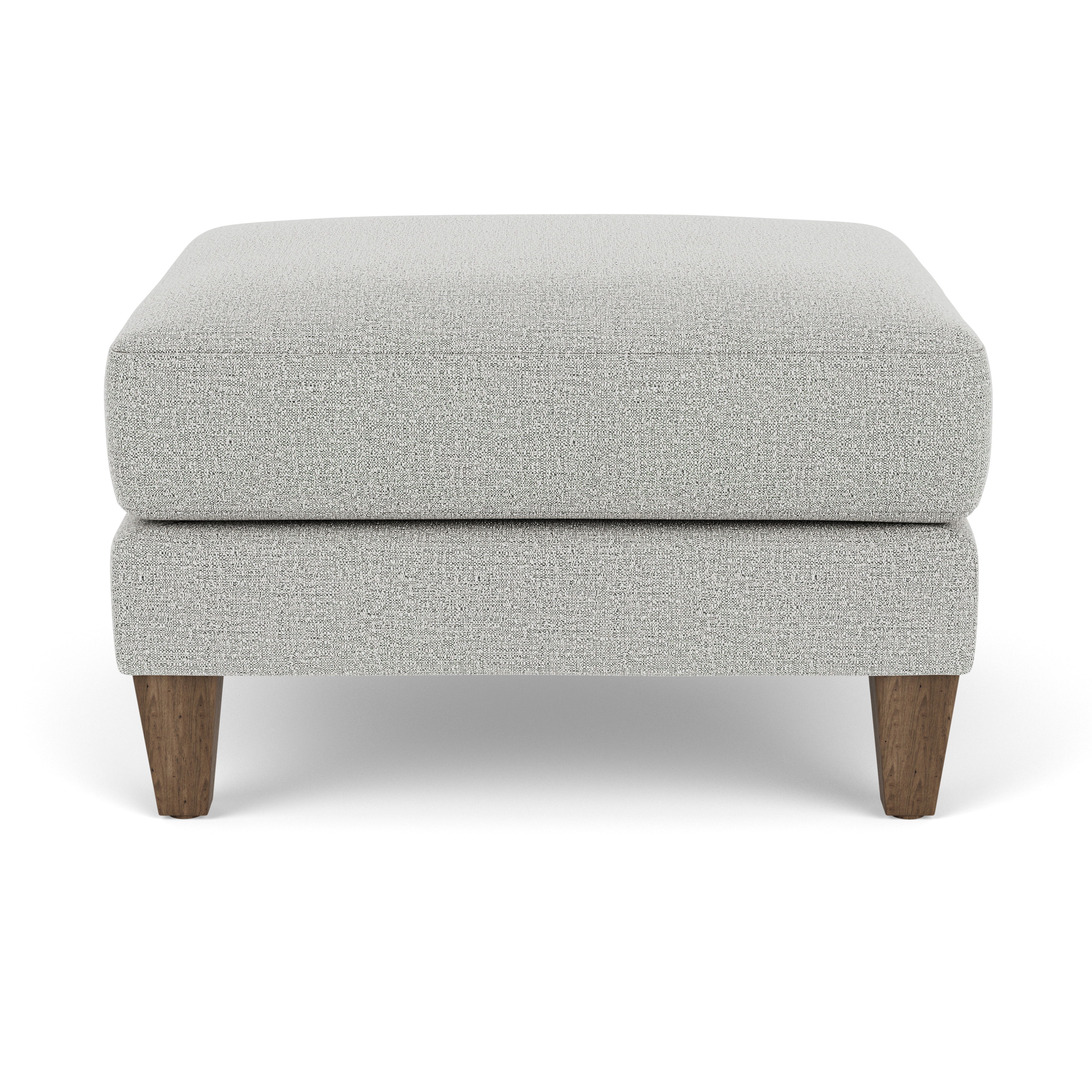 Cute - Fabric Ottoman, light gray, view 7