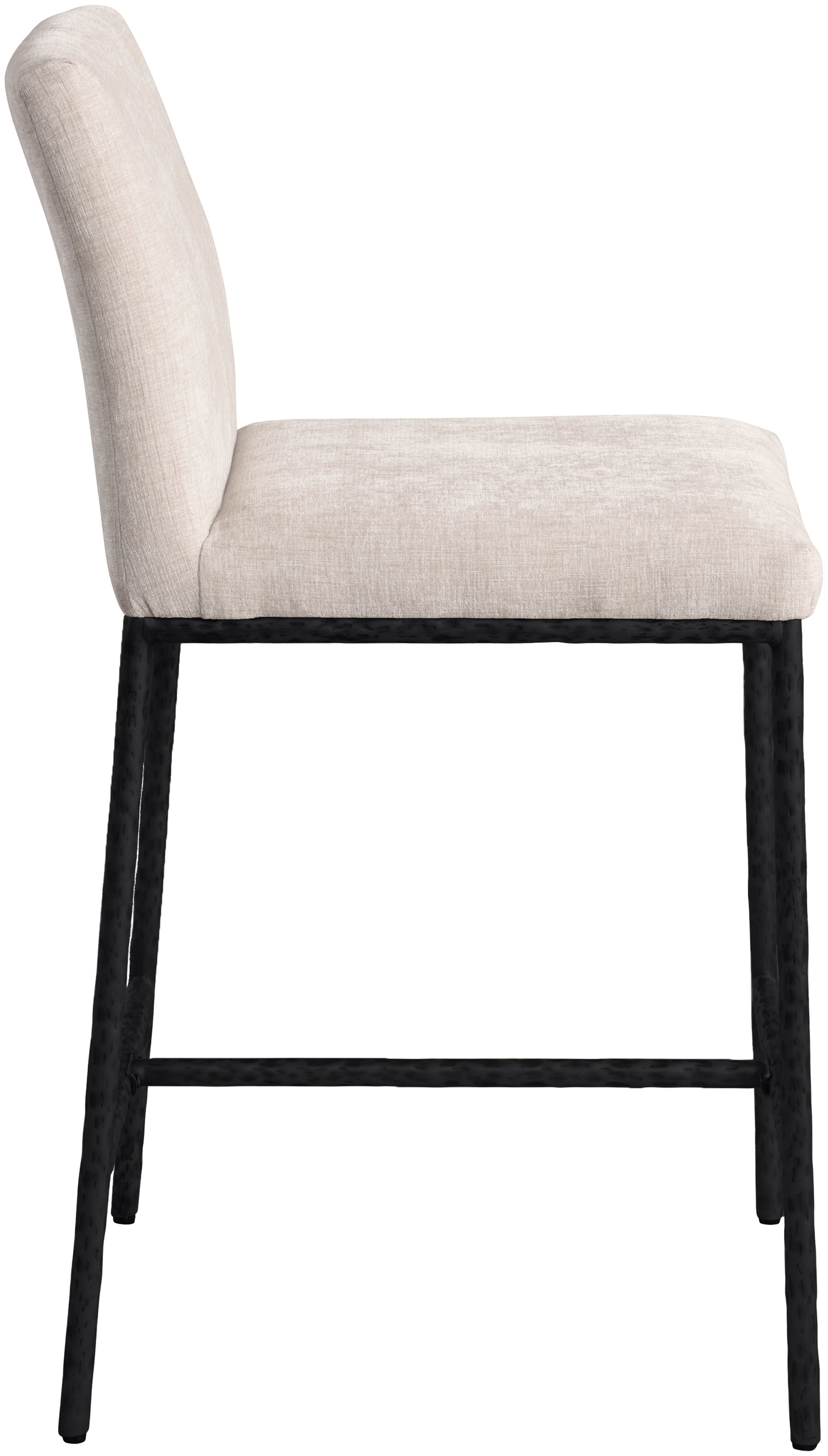 Reeves - Chenille Upholstered Counter Stool (Set of 2) - Beige