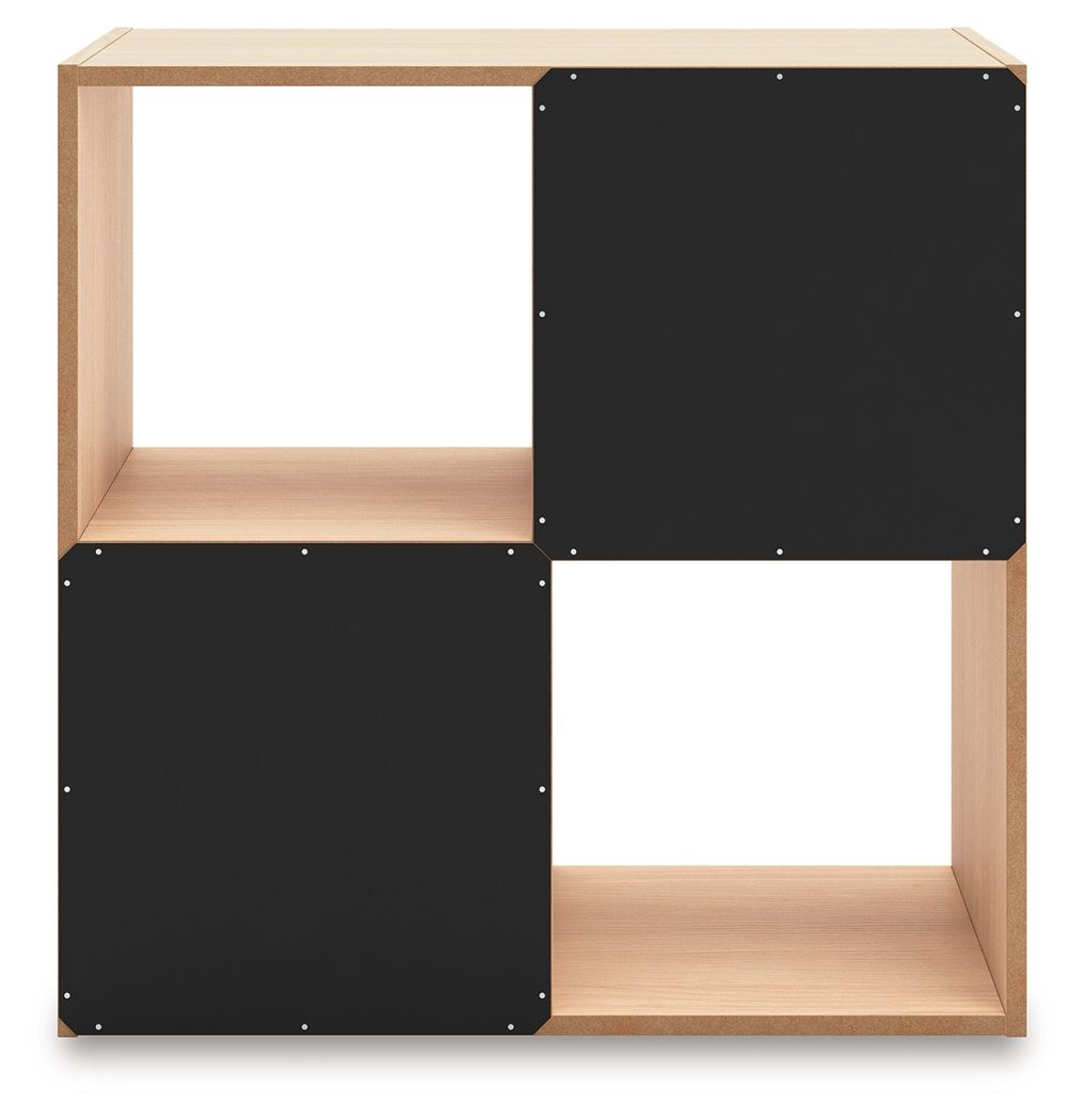Ashley Furniture Piperton - Four Cube Organizer - Tan - Image 6