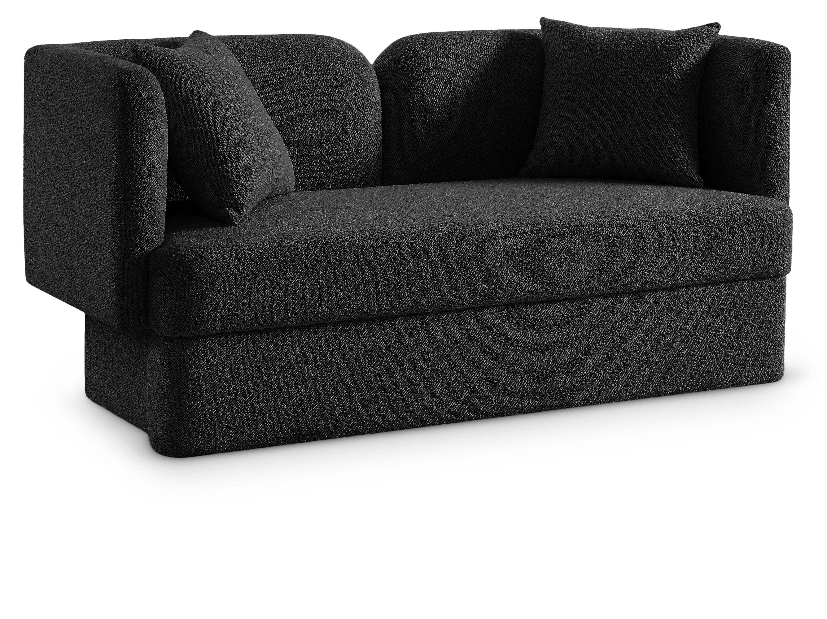 Marcel - Loveseat - Black