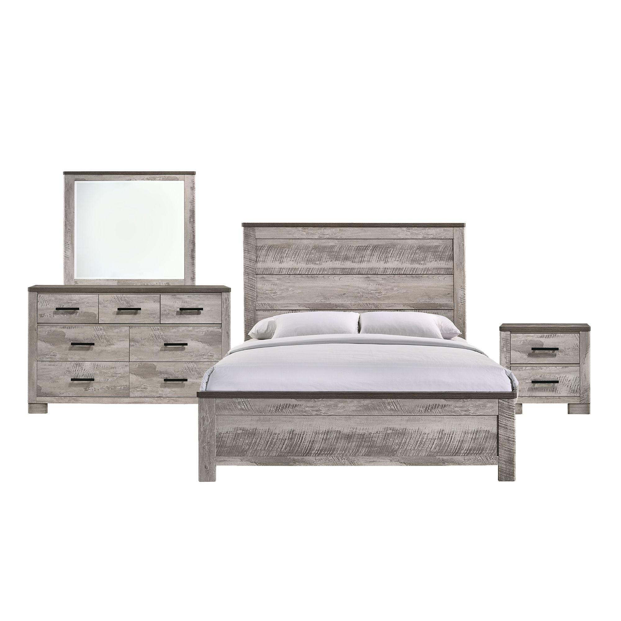 Queen · 4 Pc · Bedroom Set