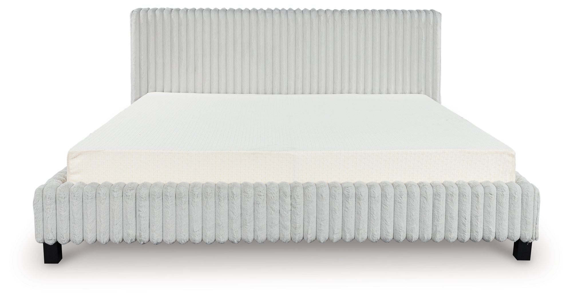 Zuraleus - California King Upholstered Bed - White