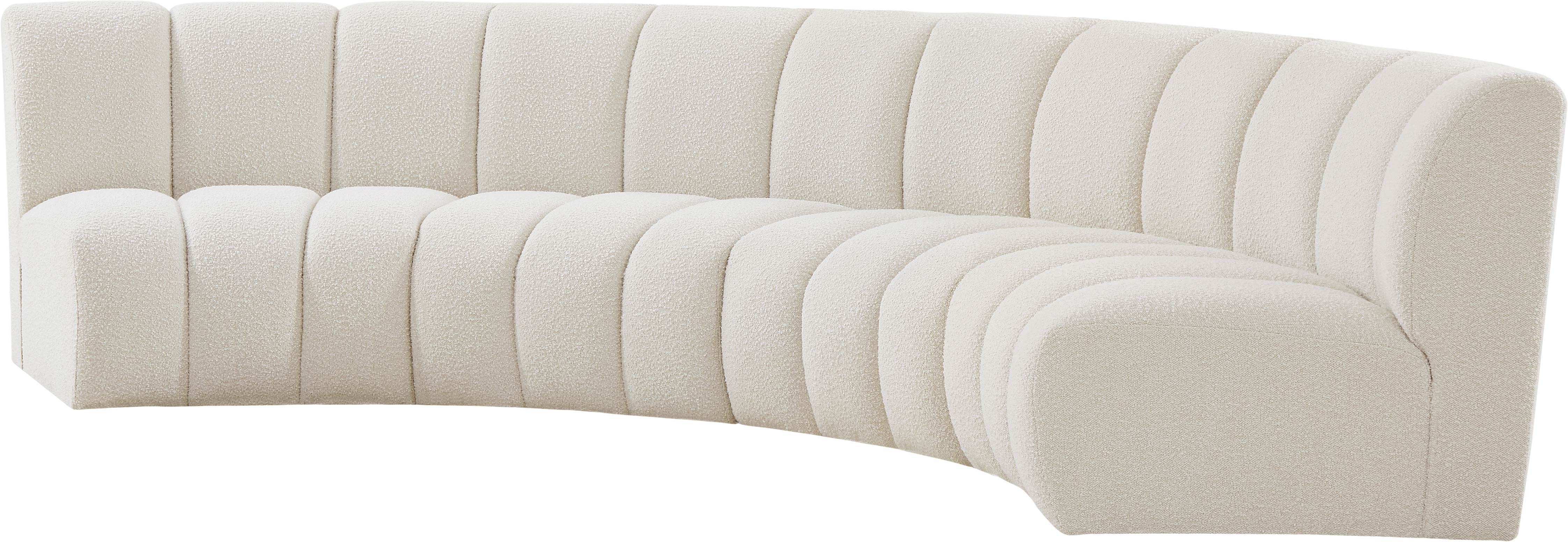 Infinity - 4 Piece Modular Sectional - Cream