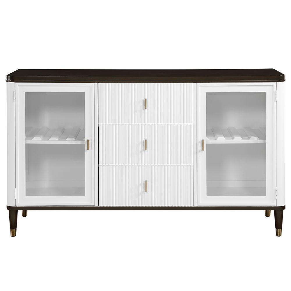Carena - Server - White & Brown, white, view 8