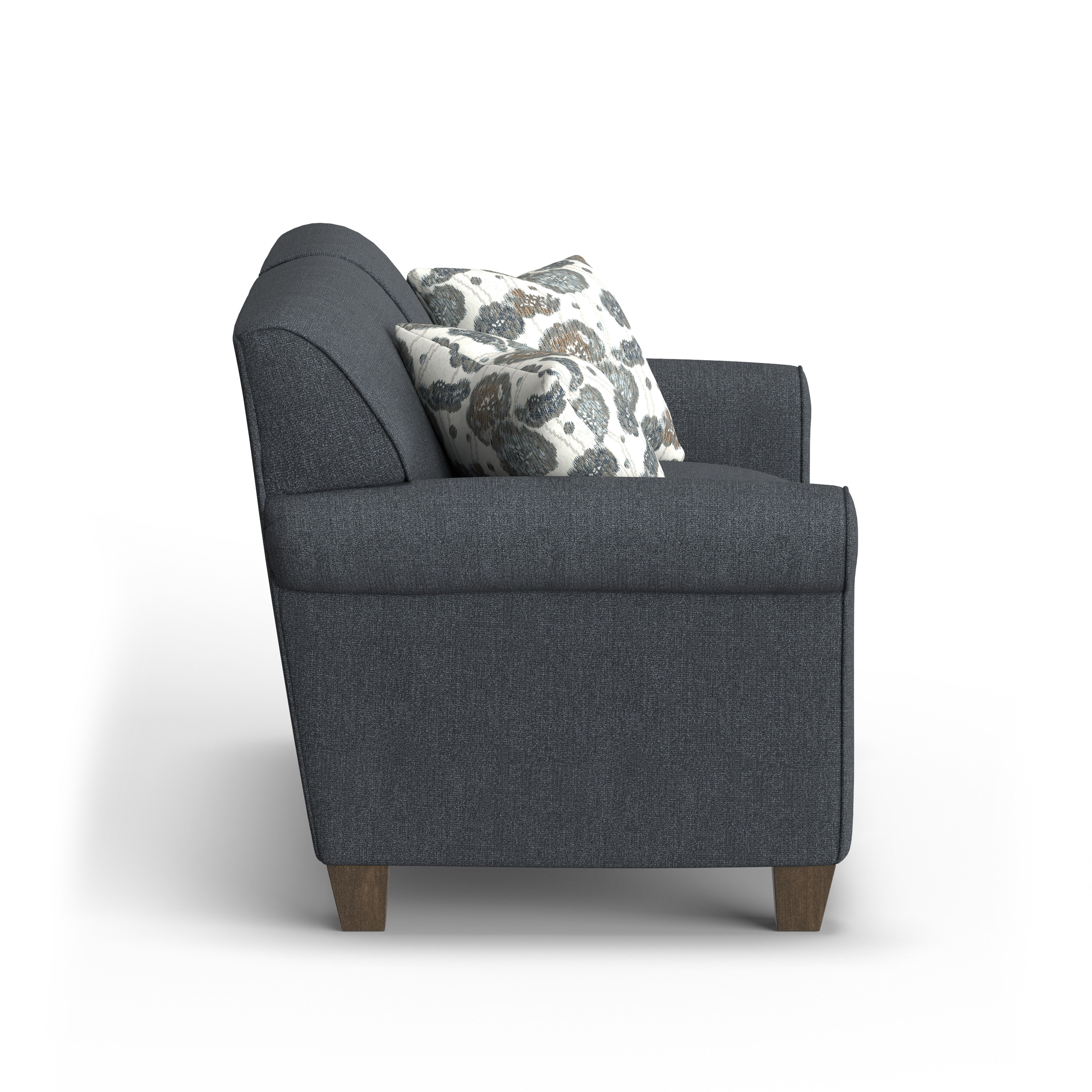 Dana - Fabric Loveseat, blue, view 8