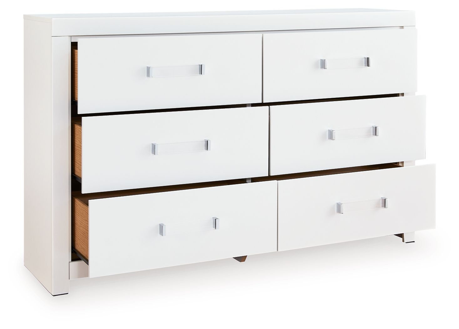 Maeling - Six Drawer Dresser - White