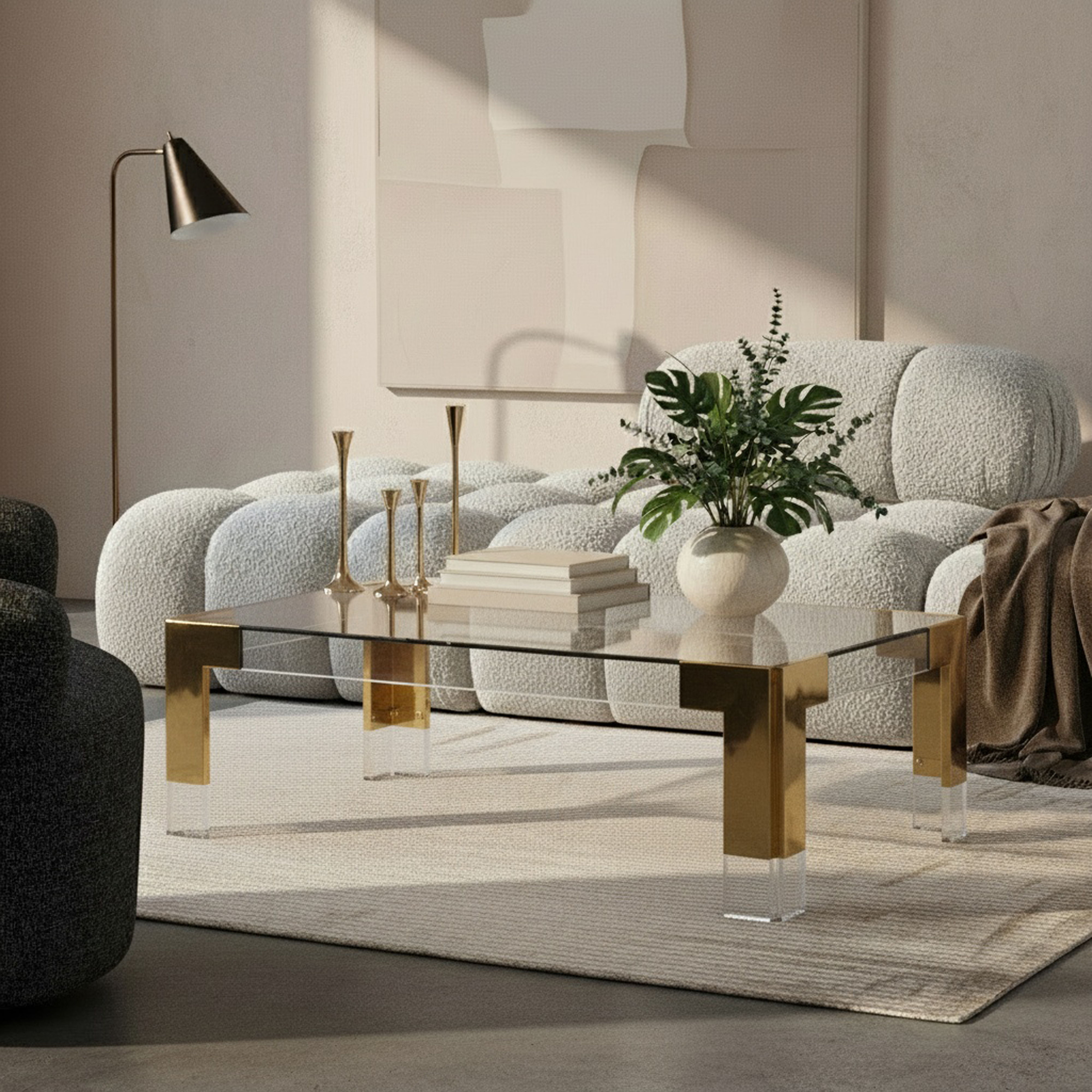 Casper - Coffee Table - Rich Gold