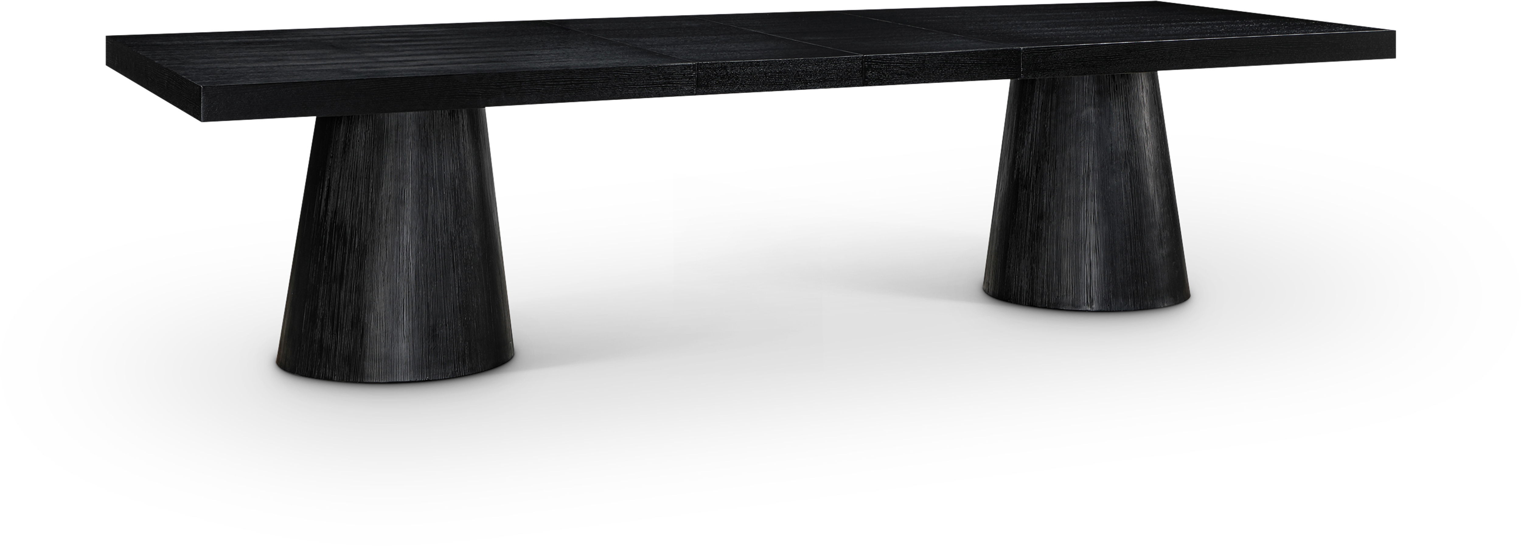 Tavolo - Oak Veneer Dining Table - Black