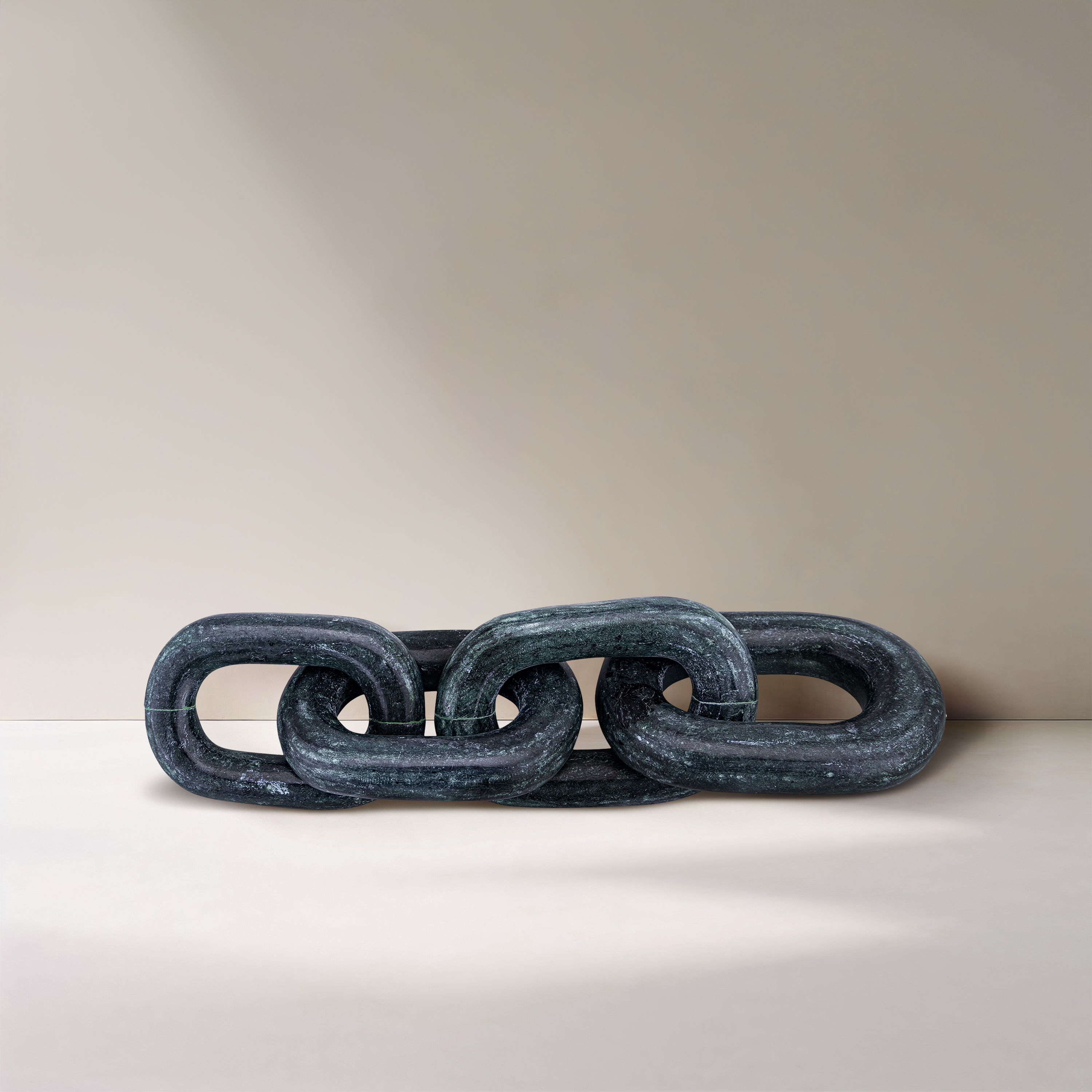 Lynx - Marble Decorative Chain Links - Green