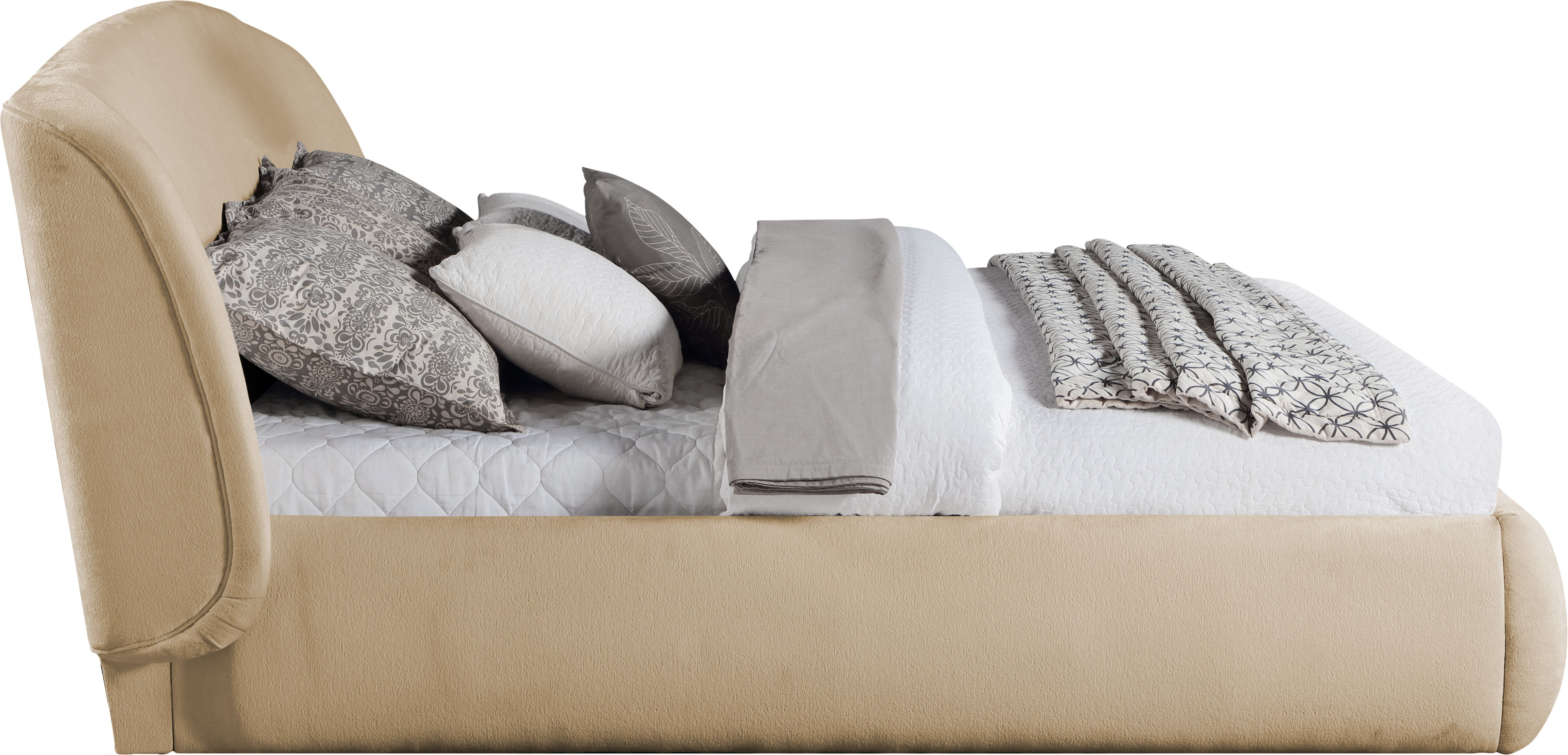Sandro - Full Bed - Beige