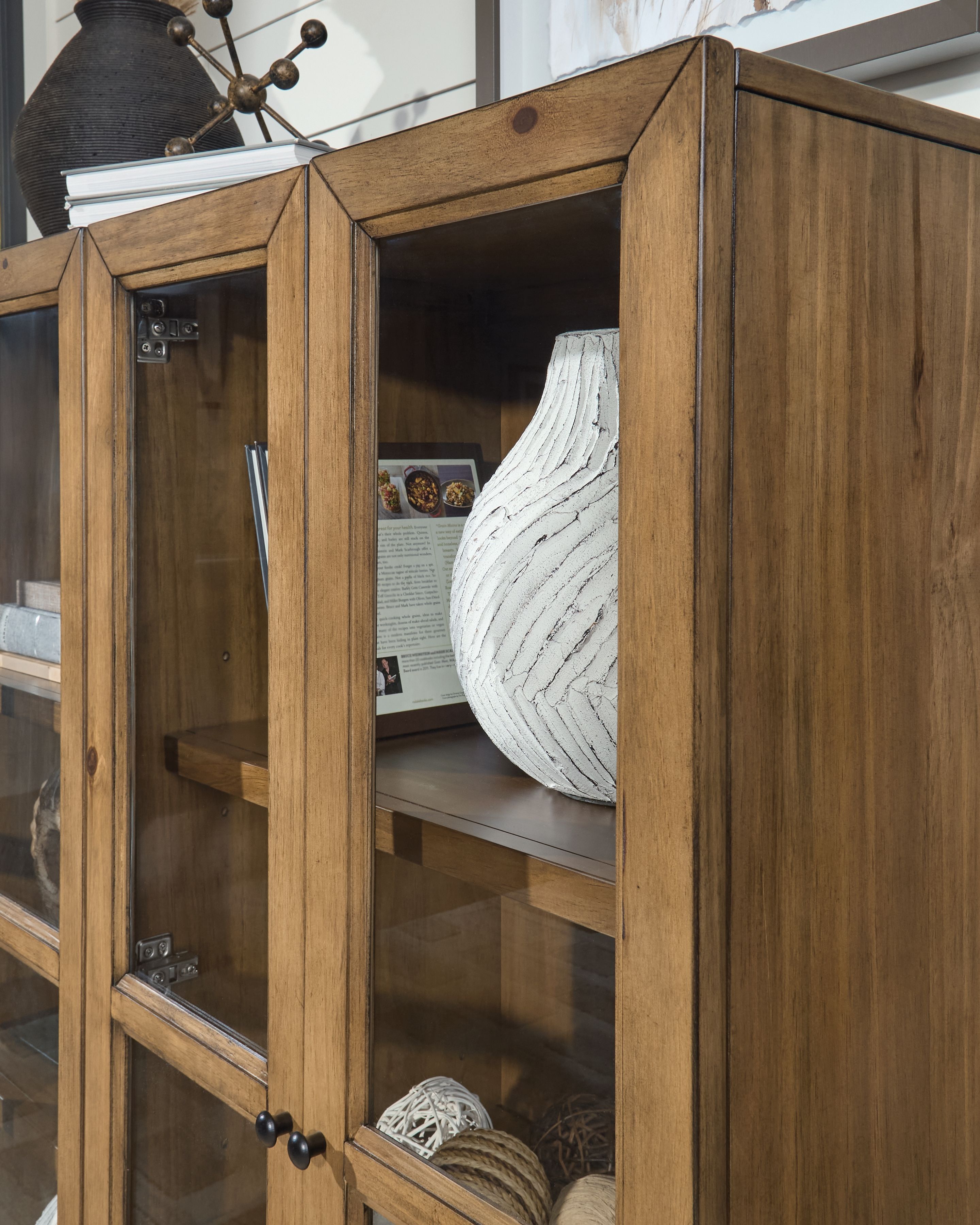 Ashley Furniture Wrenridge - Accent Cabinet - Gray Brown - Image 6