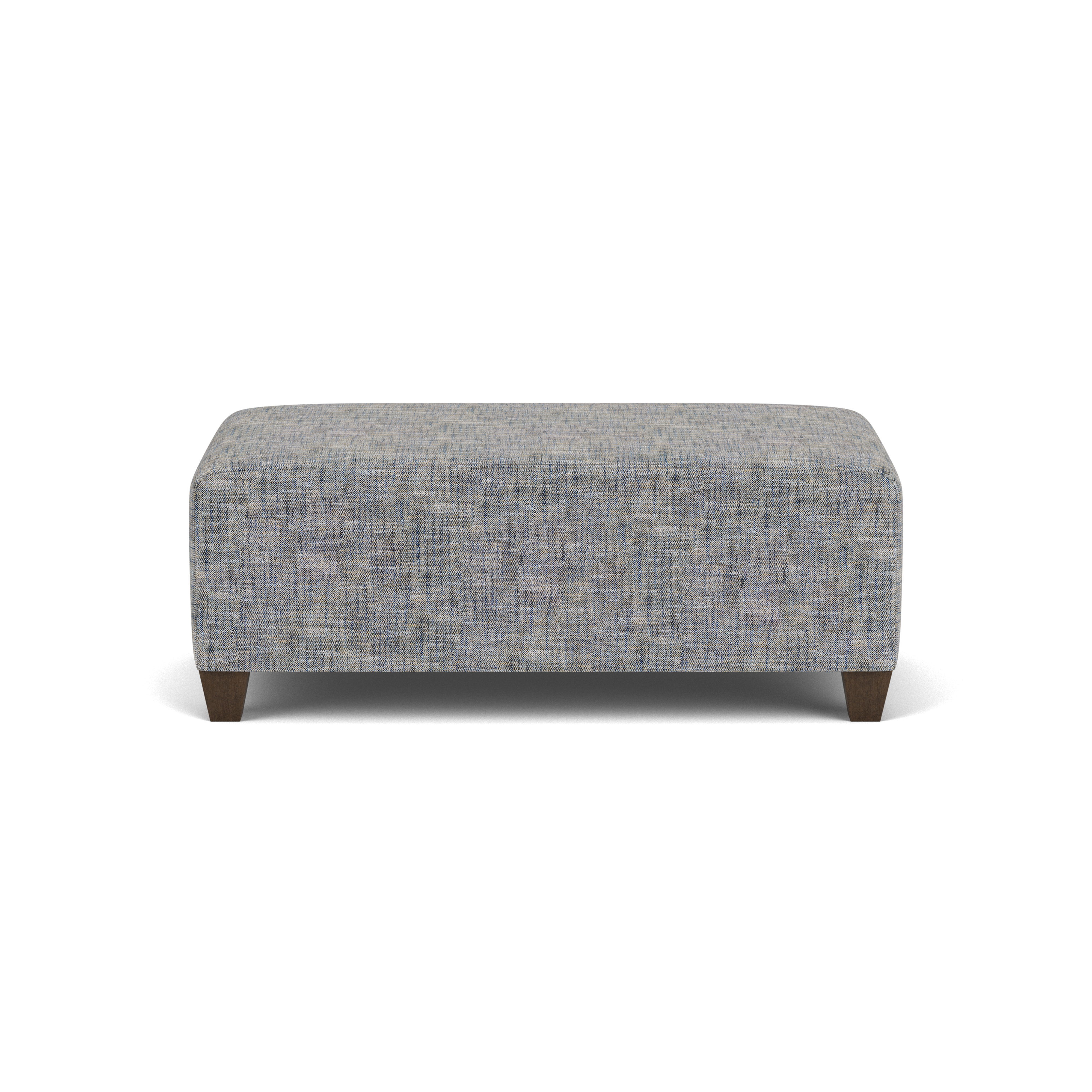 Cascade - Fabric Rectangular Cocktail Ottoman, light gray, view 6