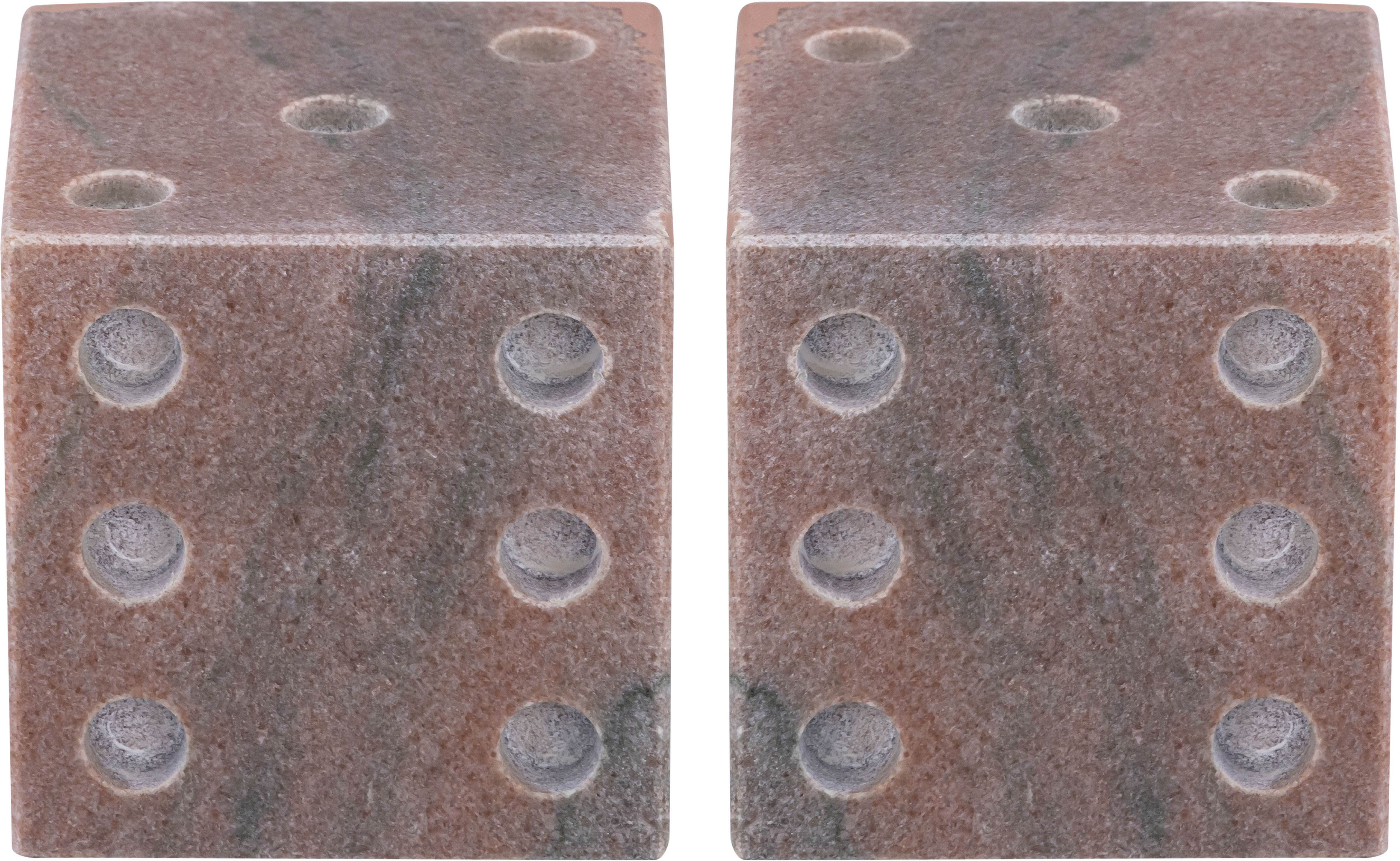 Dice - Marble Decorative - Pink