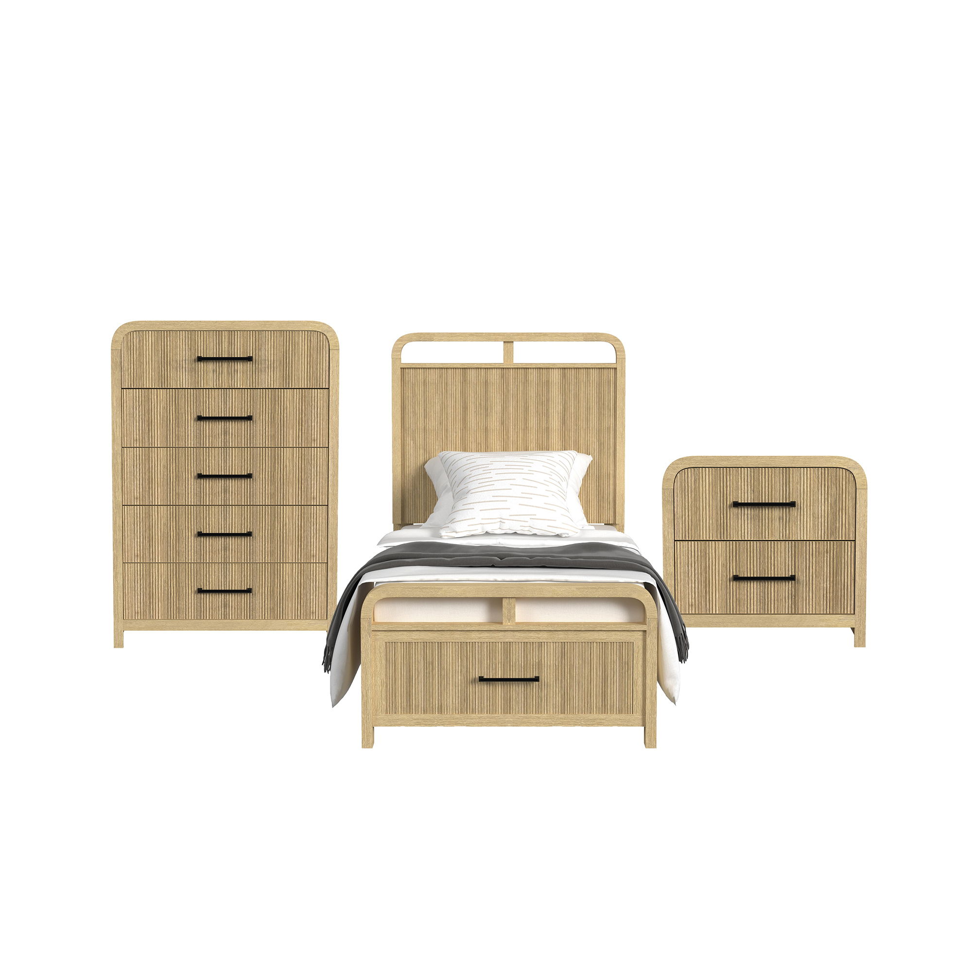Twin · 3 Pc · Bedroom Set