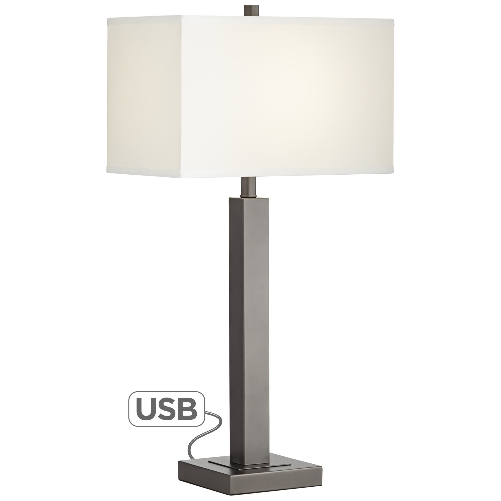 Pacific Coast Lighting Cooper - Table Lamp - Gun Metal