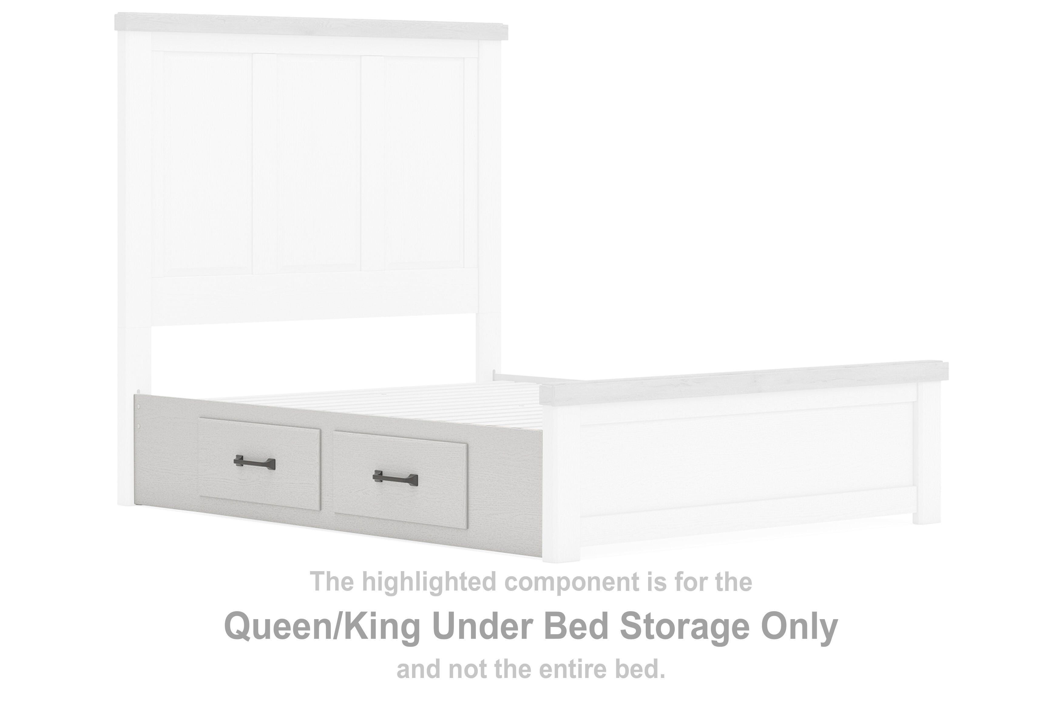 Savonport – Queen/King Under Bed Storage – White