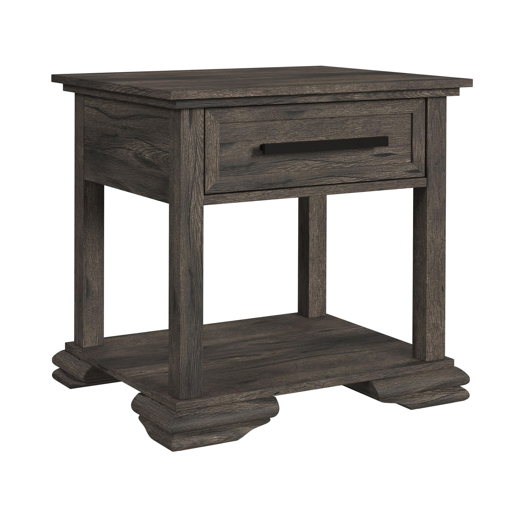 Park Ridge - End Table - Charcoal