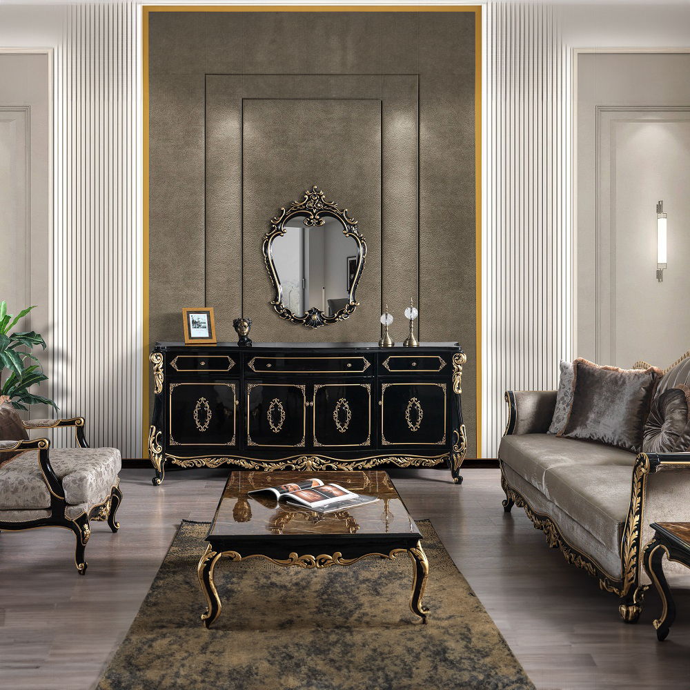 Betria - Mirror - Gold & Black, black, view 5