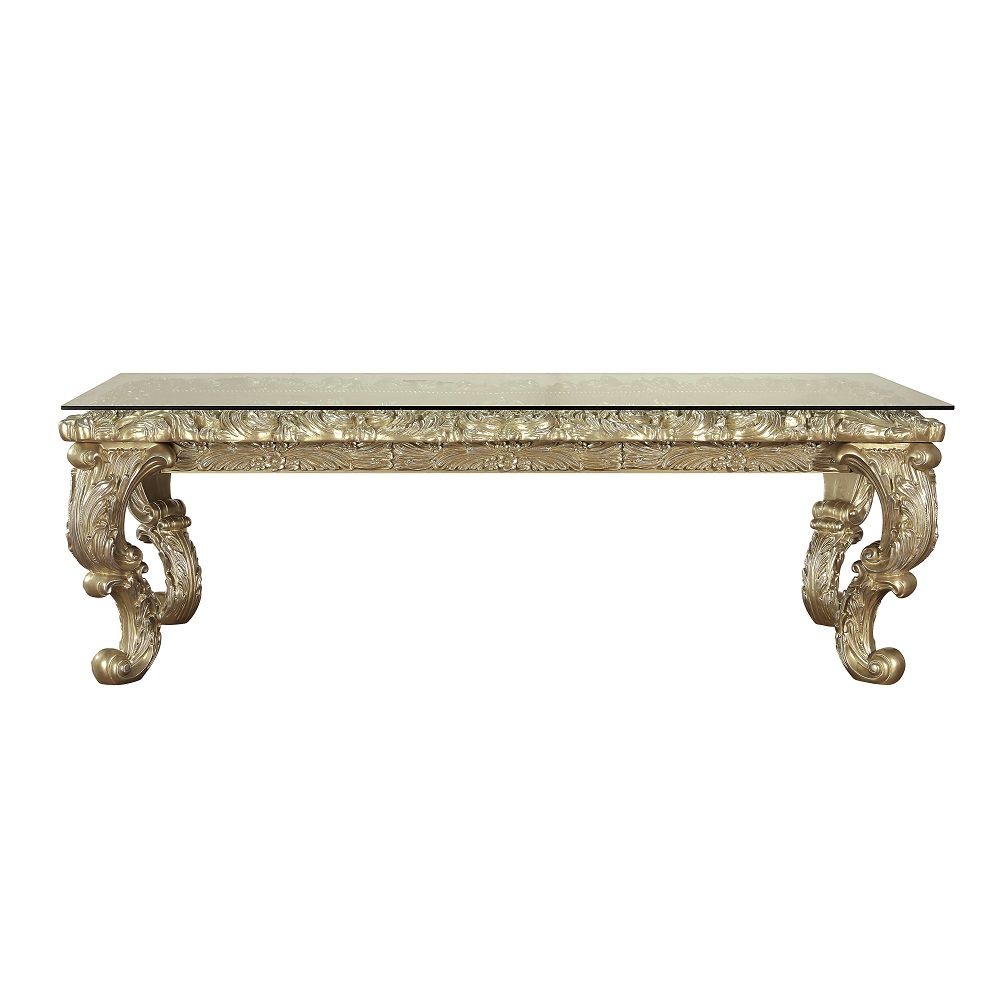 Vatican - Dining Table - Champagne Silver, beige