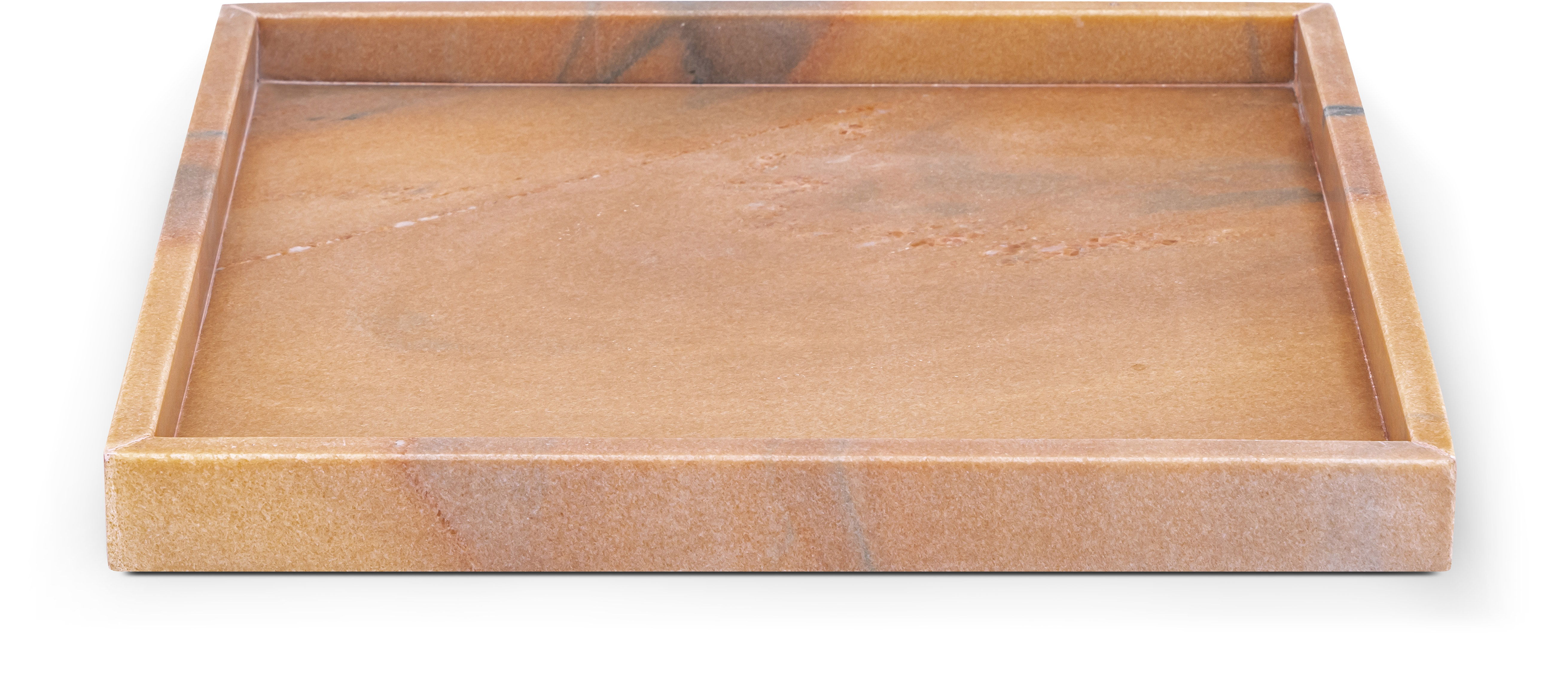Barletta - Marble Square Tray - Pink