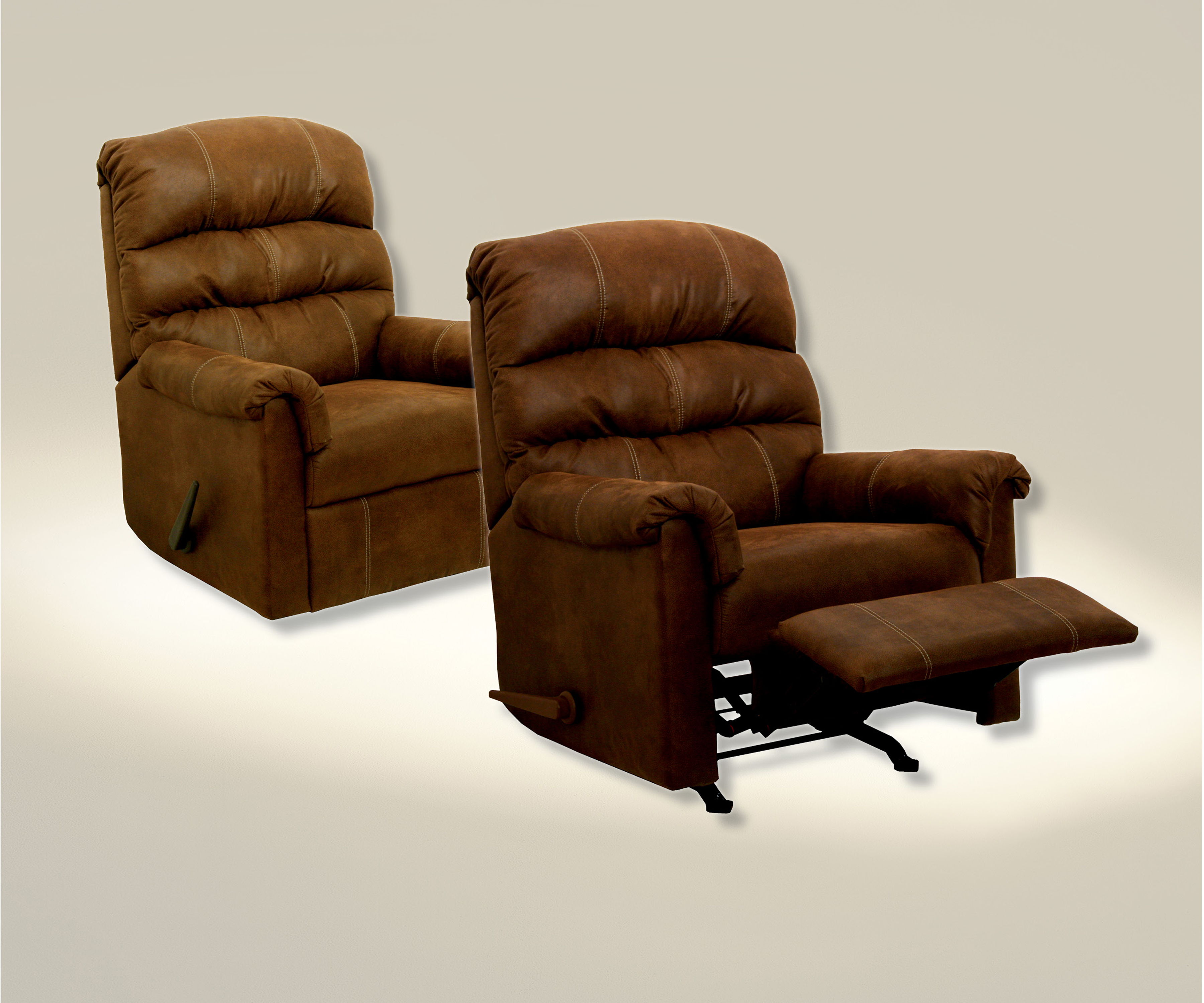 Capri - Rocker Recliner - Chocolate