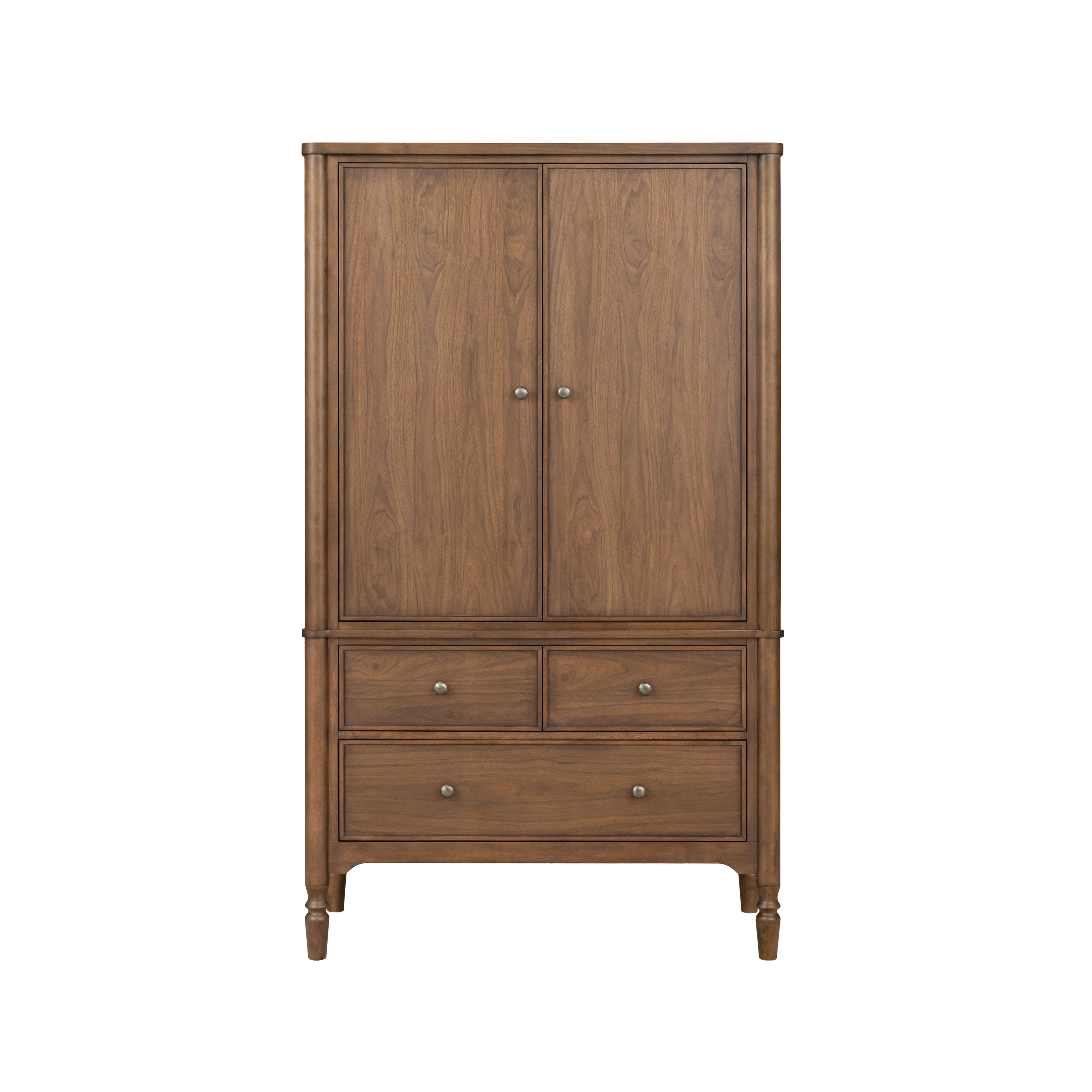Azalea - Armoire - Walnut, dark brown, view 2