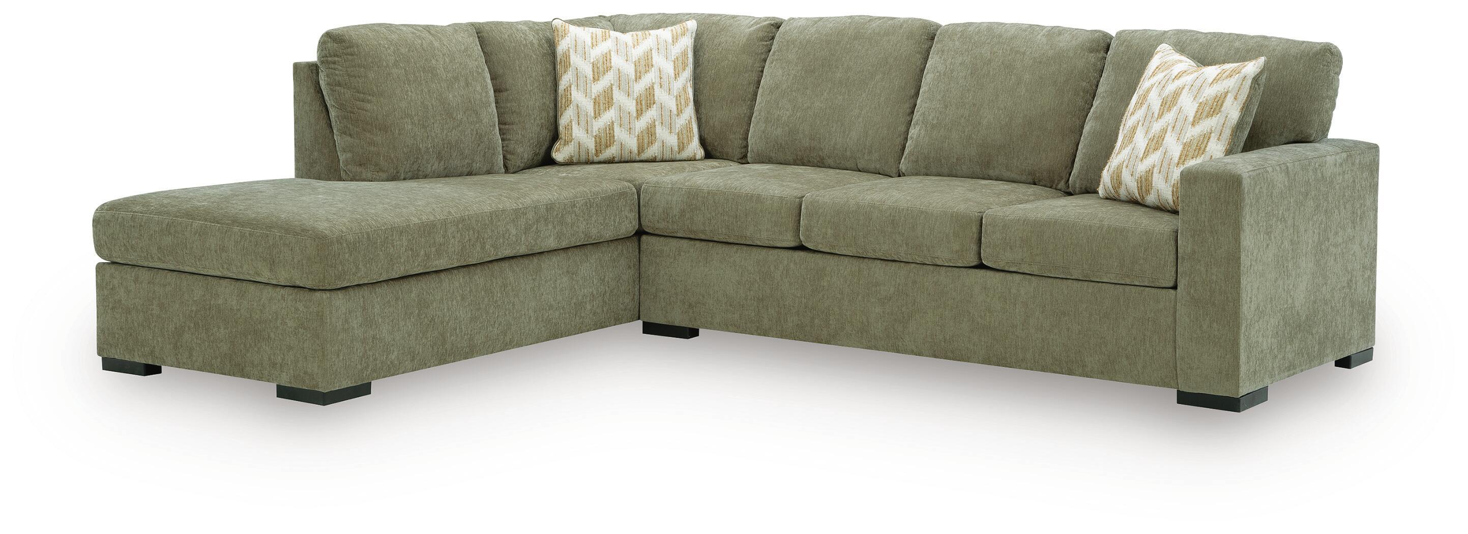 Bridgepoint – 2-Piece Sectional With LAF Corner Chaise – Moss