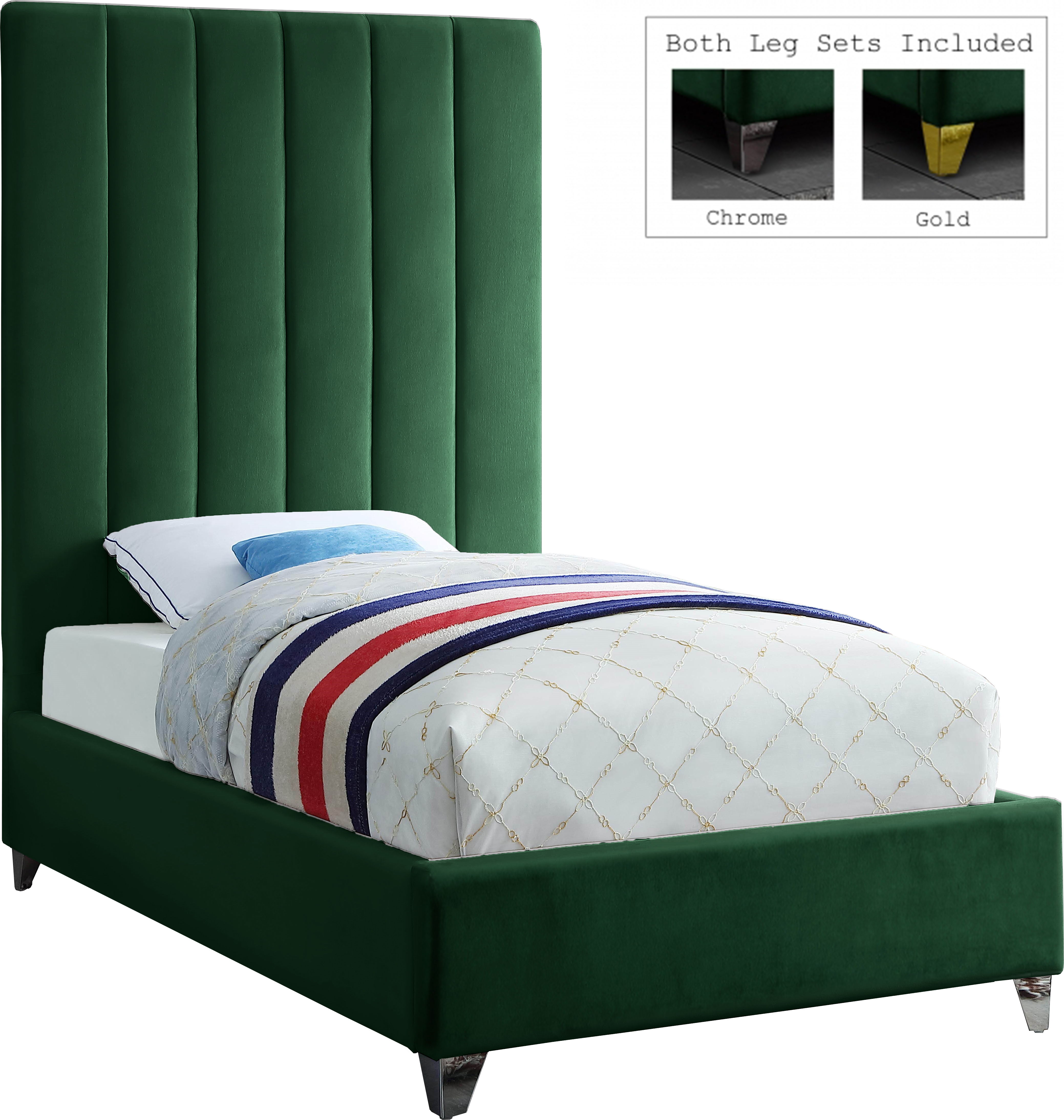Via - Twin Bed - Green