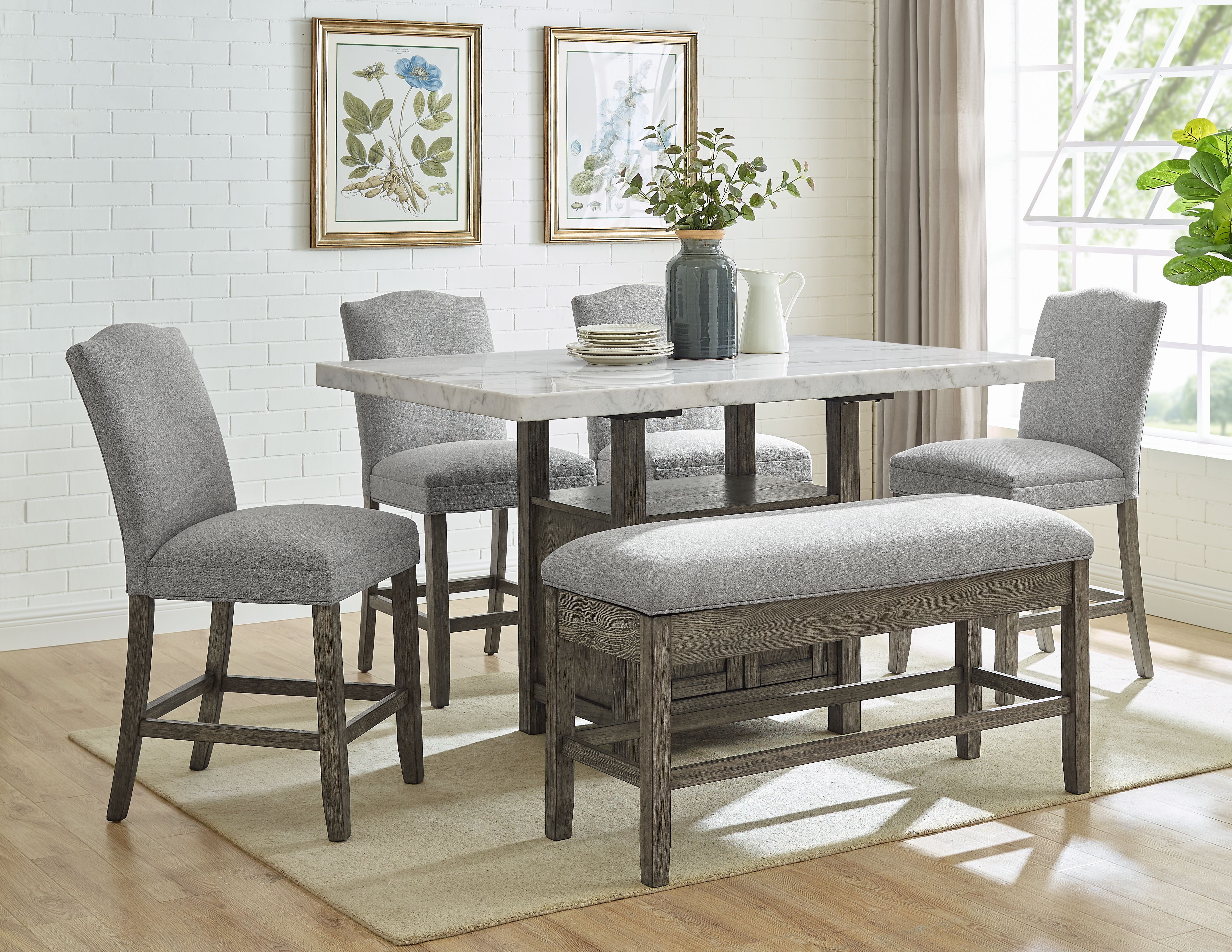 6 Pc · Counter Height Set