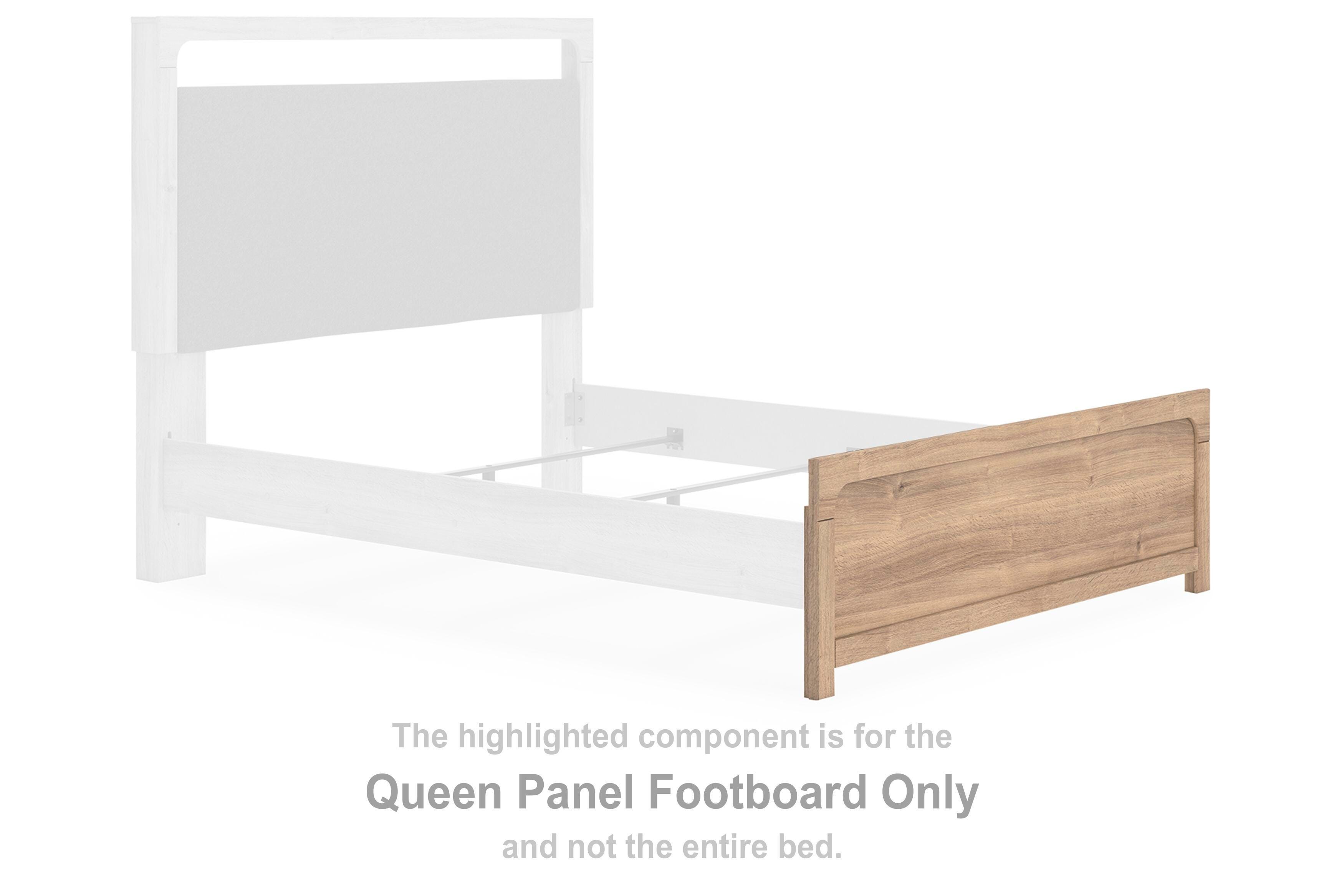 Kinlanni – Queen Panel Footboard – Tan