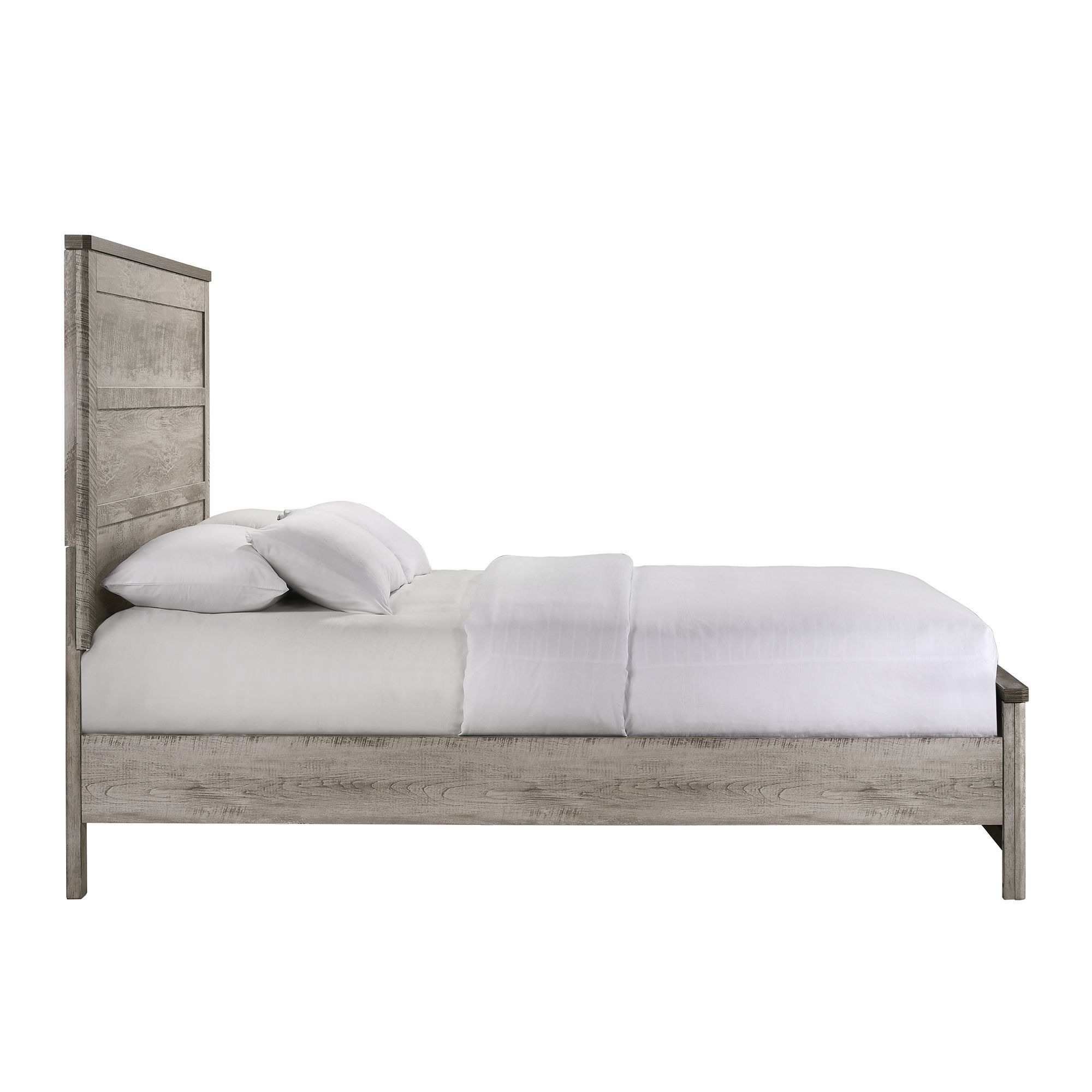 Millers Cove - Twin Panel Bed - Distressed Gray
