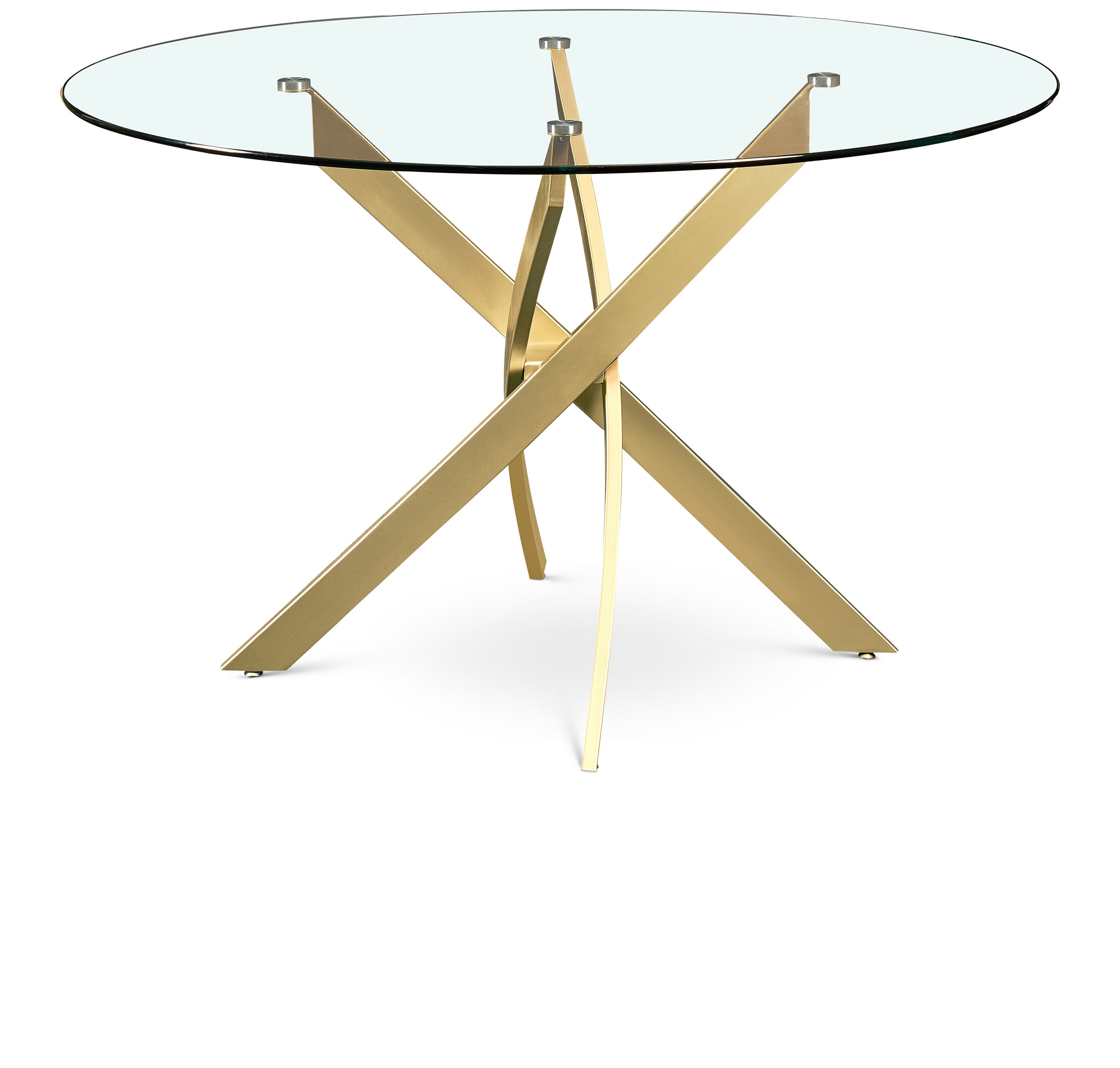 Xander - Dining Table - Gold