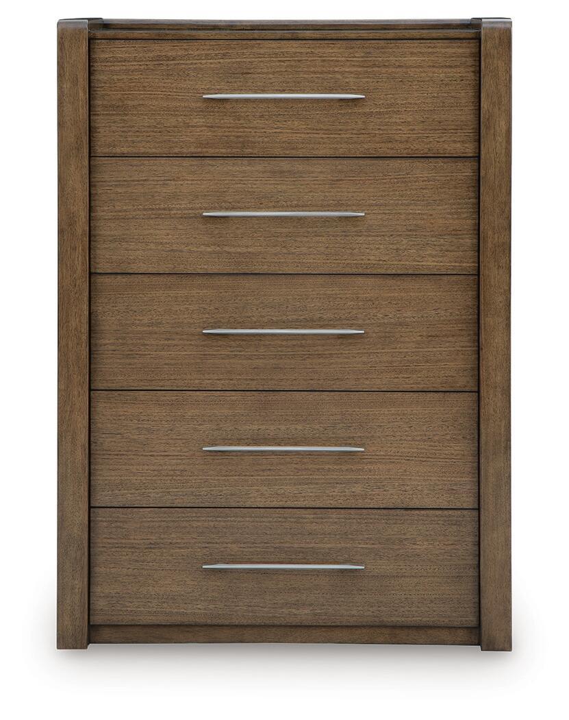 Ashley Furniture Marxmore - Five Drawer Chest - Brown - Image 4