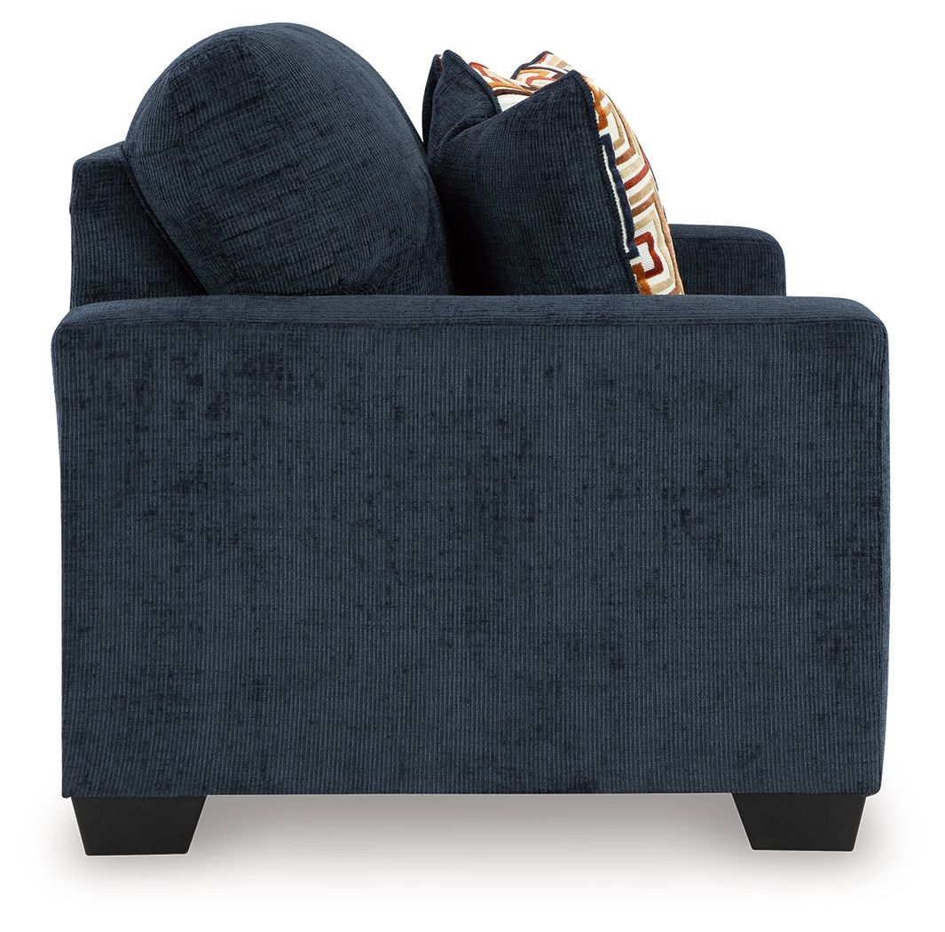 Ashley Furniture Aviemore - Loveseat - Ink - Image 4